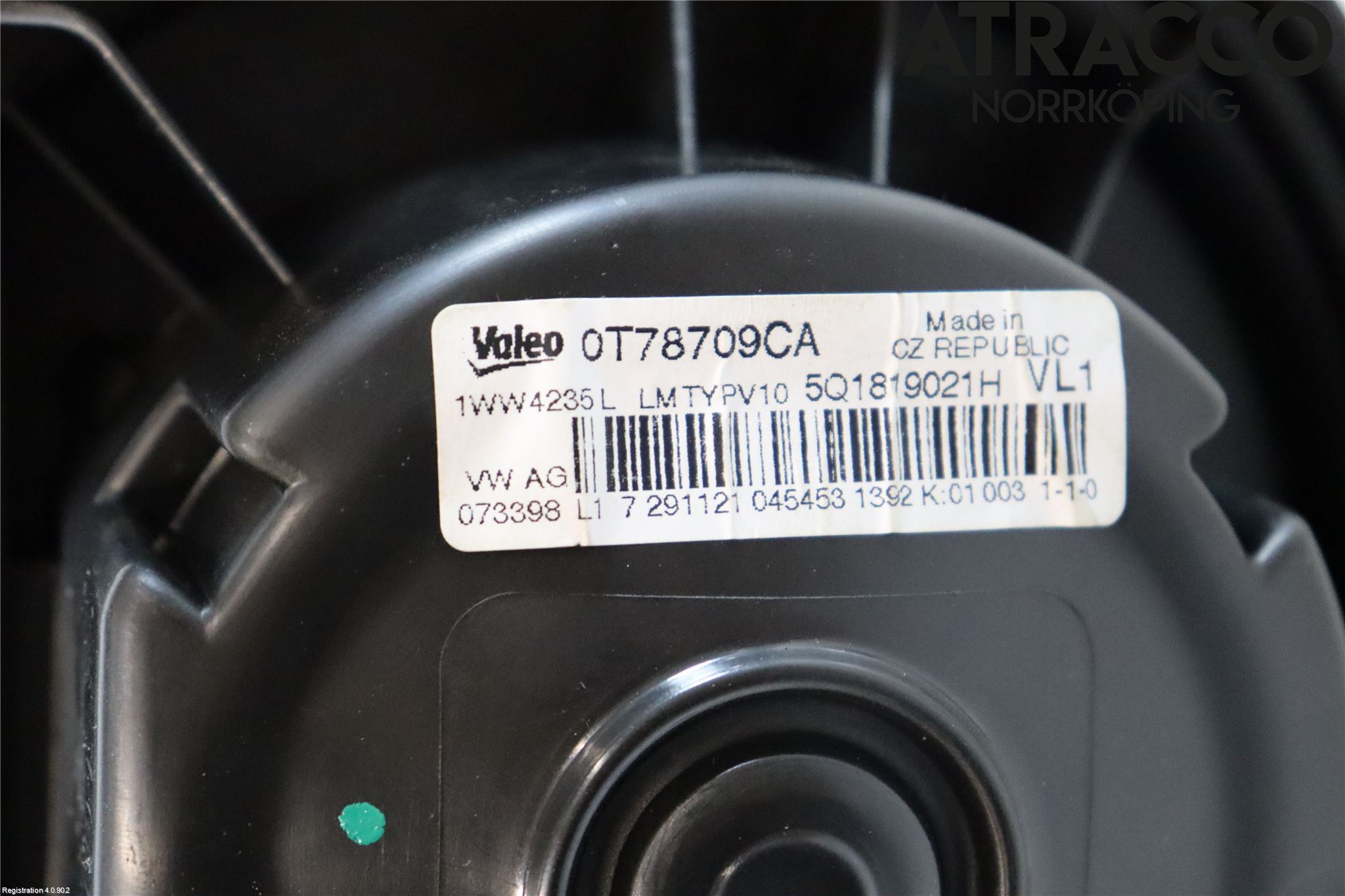 Audi Q2/SQ2 17- Varmeapparat Viftemotor