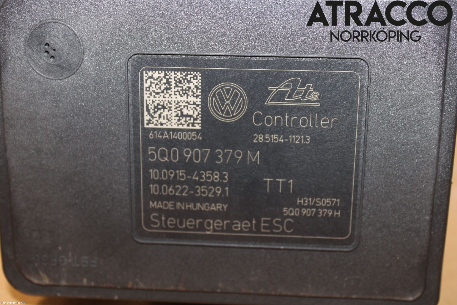 Volkswagen VW GOLF / E-GOLF VII 13-20 Abs Hydraulikkaggregat
