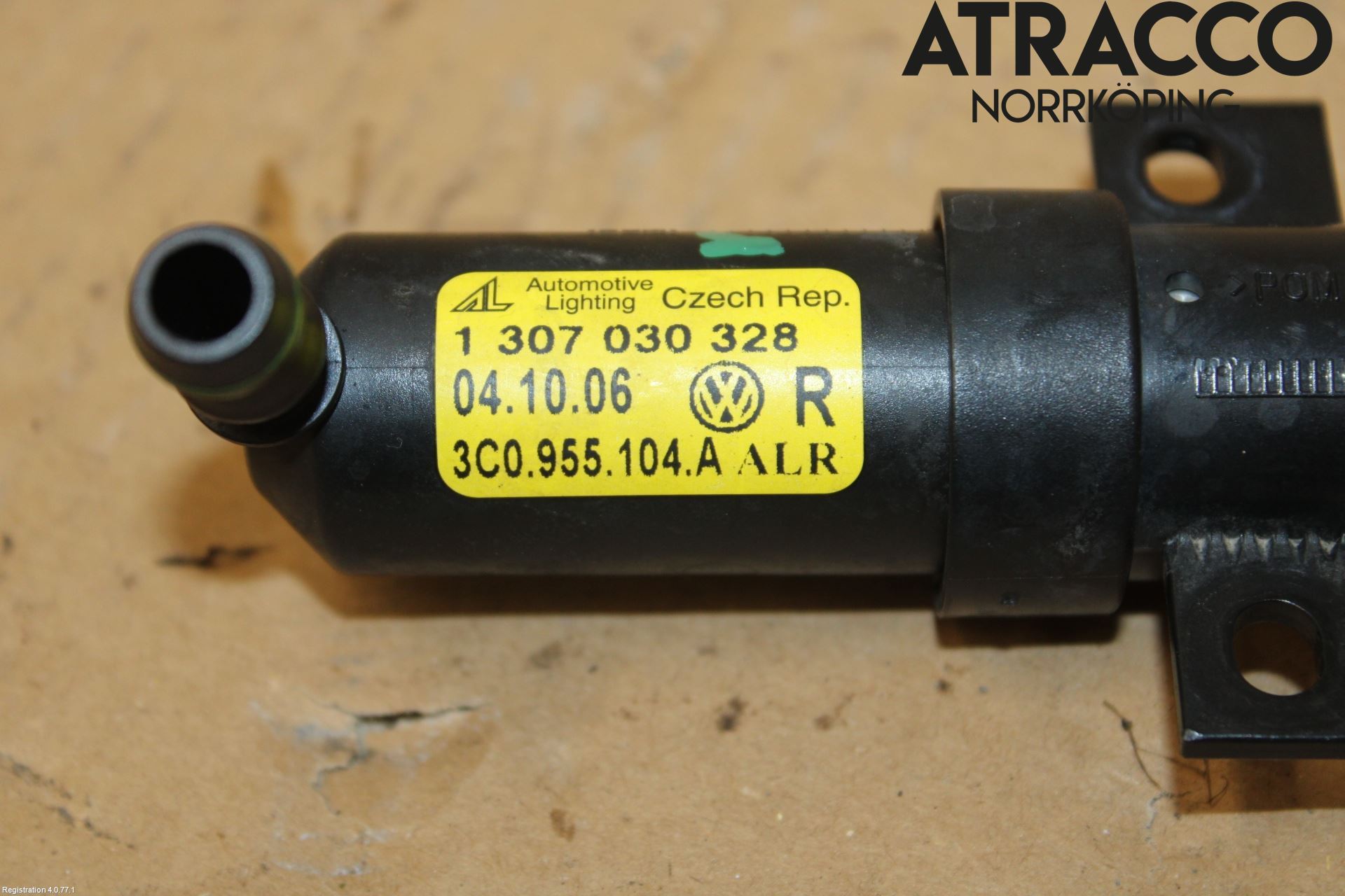 Volkswagen VW PASSAT 05-11 Spylerdyse Frontlykter
