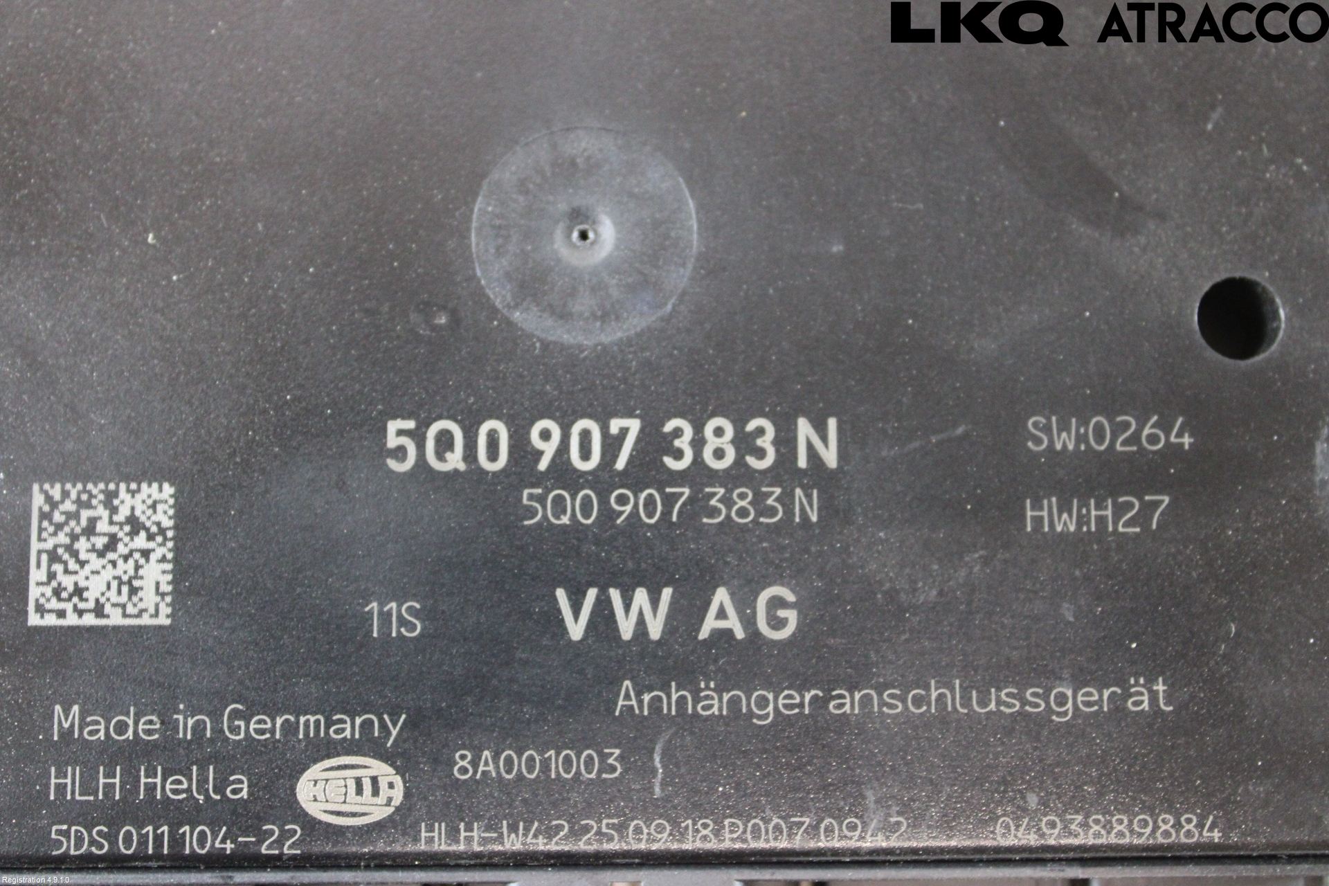 Volkswagen VW TIGUAN 16-24 Styreenhet Tilhengerfeste