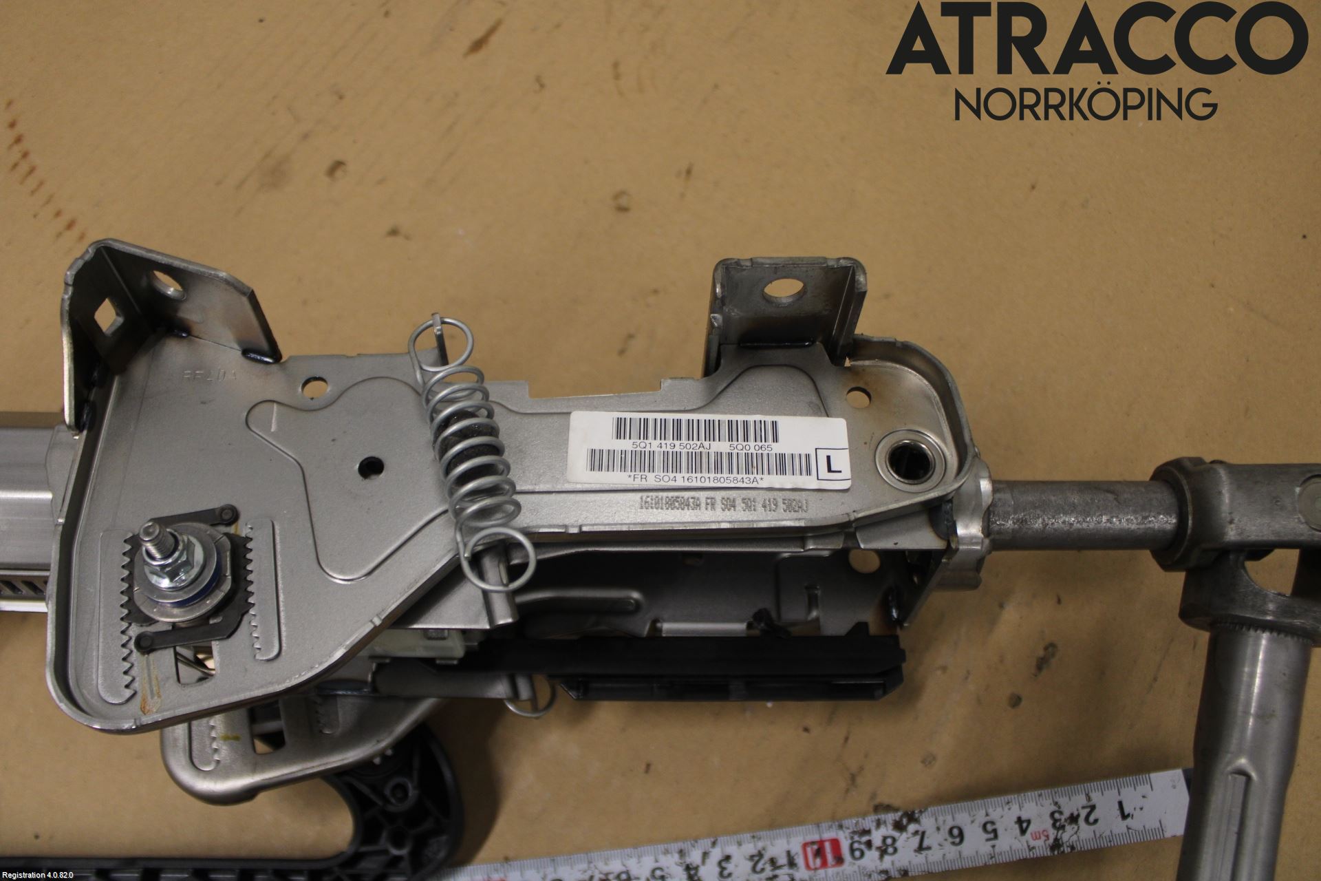 Volkswagen VW GOLF / E-GOLF VII 13-20 Rattakselaggregat Justerbart