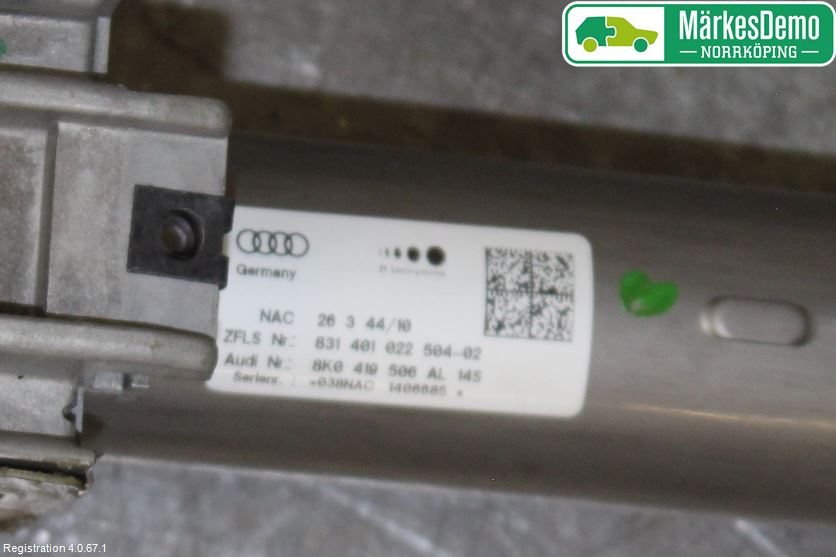 Audi A5 07-16 Rattakselaggregat Justerbart