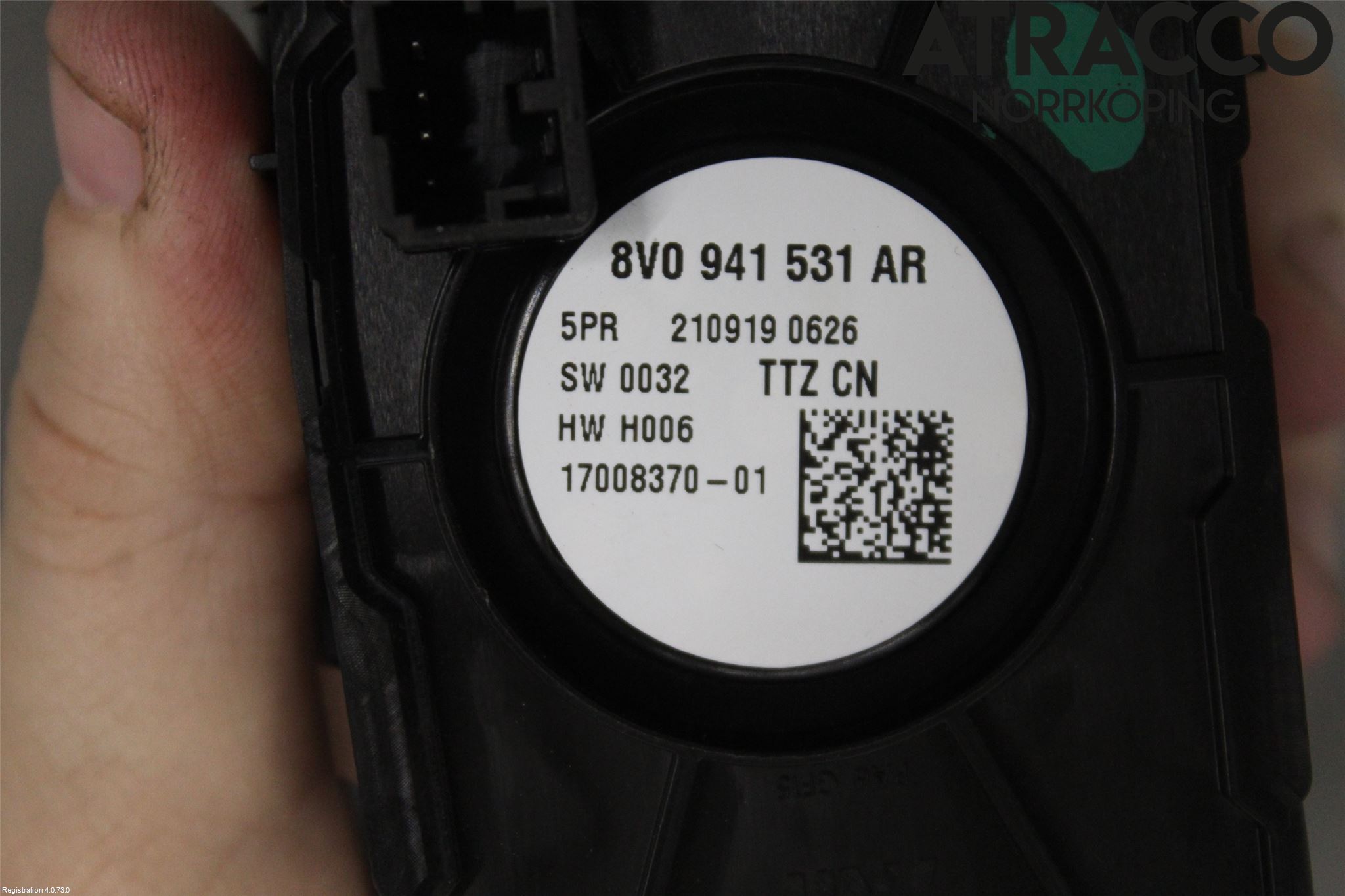 Audi A3/S3 8V 13-20 Bryter Hovedlys