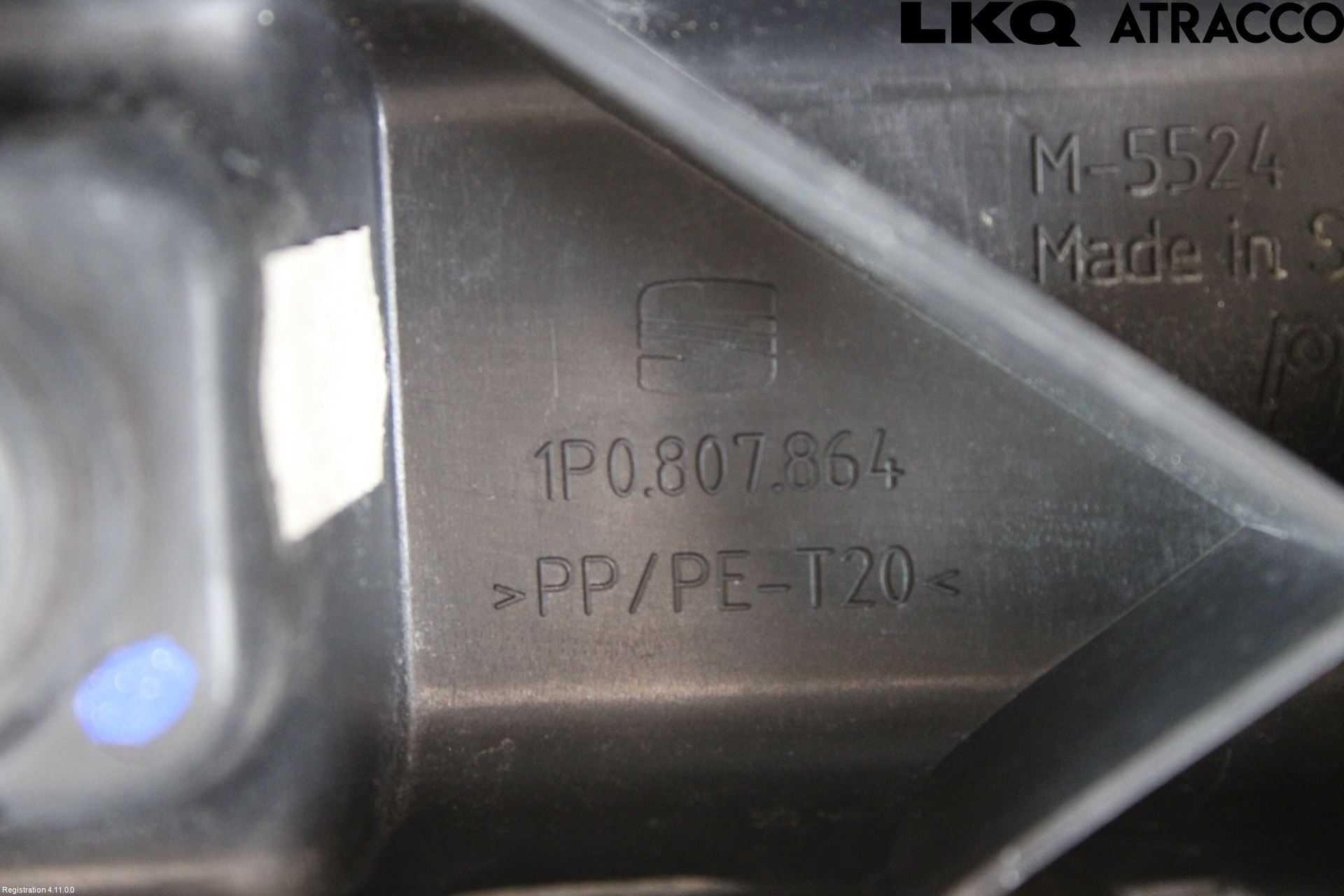 Seat LEON 06-12 Støtfanger Bak Deform Element