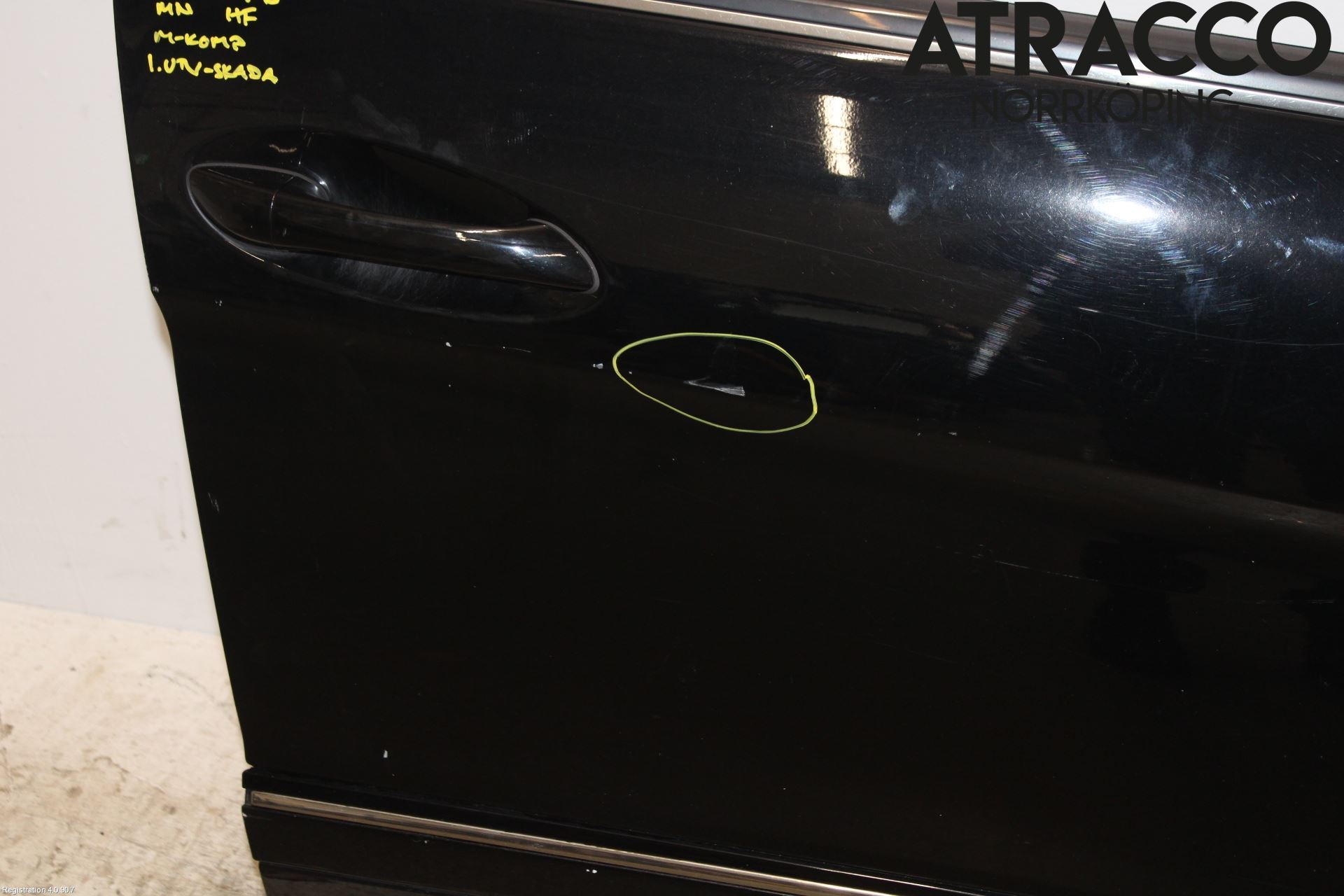 Mercedes-Benz MB B-KLASS (W245) 05-12 Dør 4D Foran Høyre