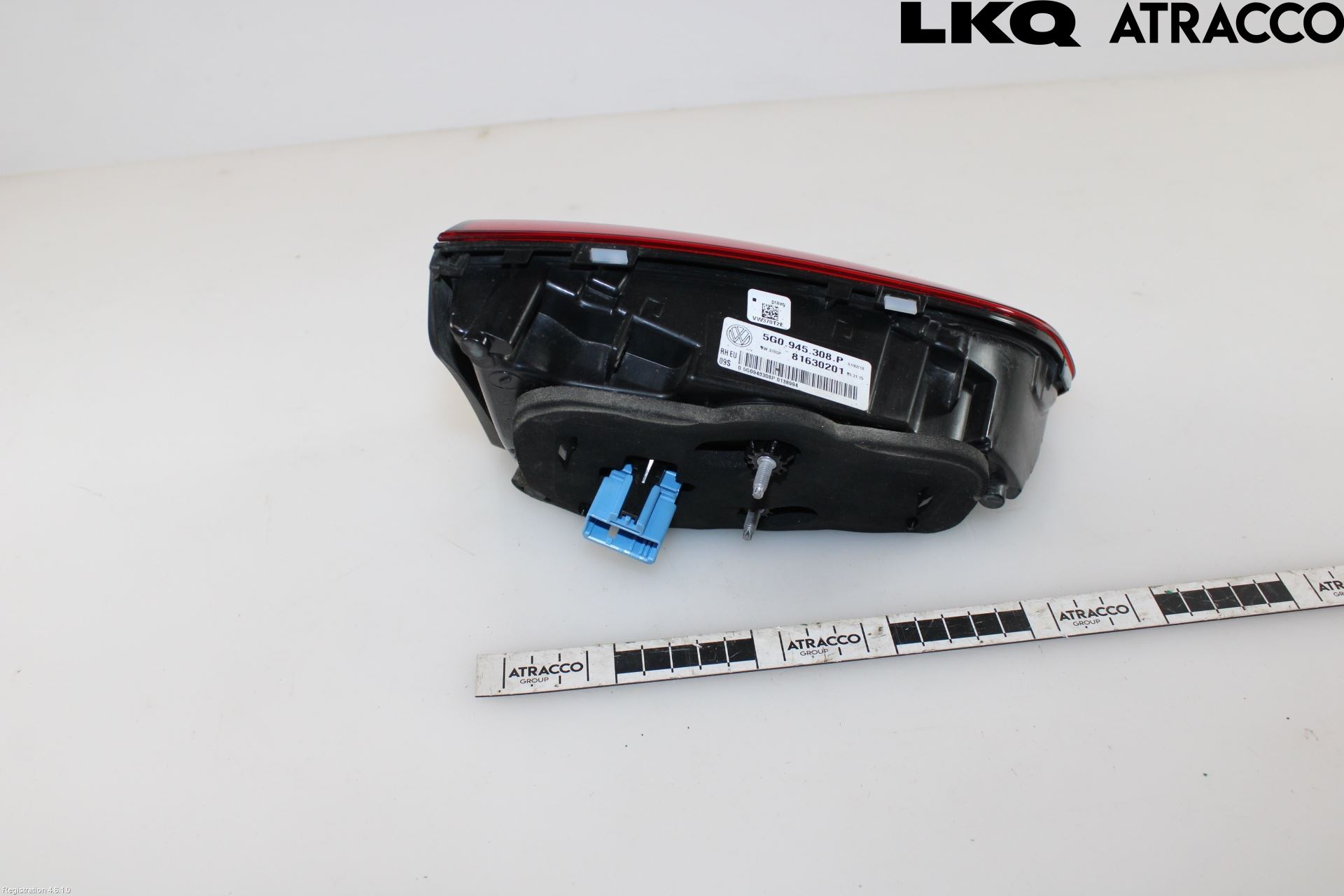 Volkswagen VW GOLF / E-GOLF VII 13-20 Baklykt Høyre  På Luke(Indre)