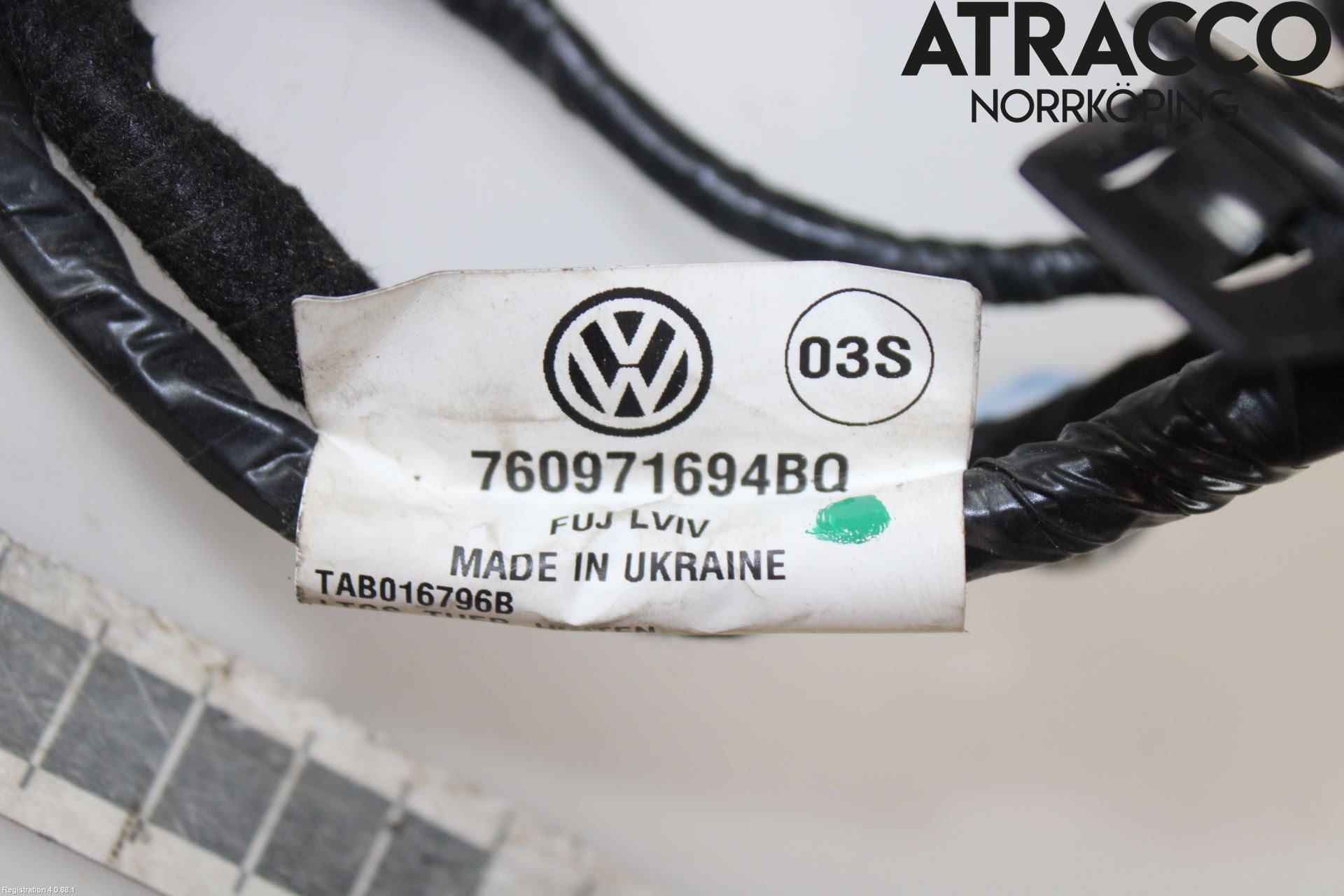 Volkswagen VW TOUAREG CR 18- Ledningsnett