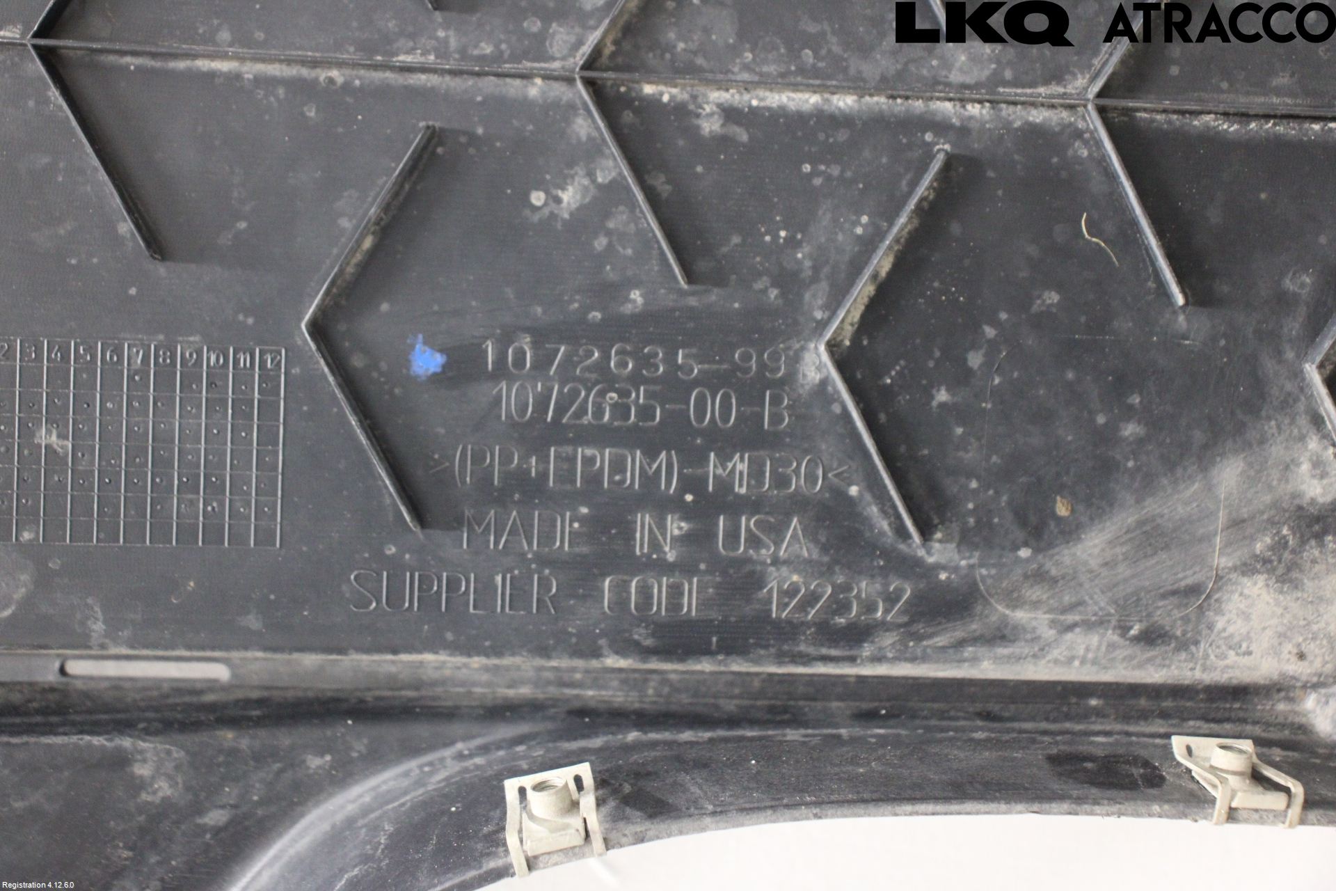 Tesla MODEL X 16- Bunnplate U Motor-Gear-Dørk