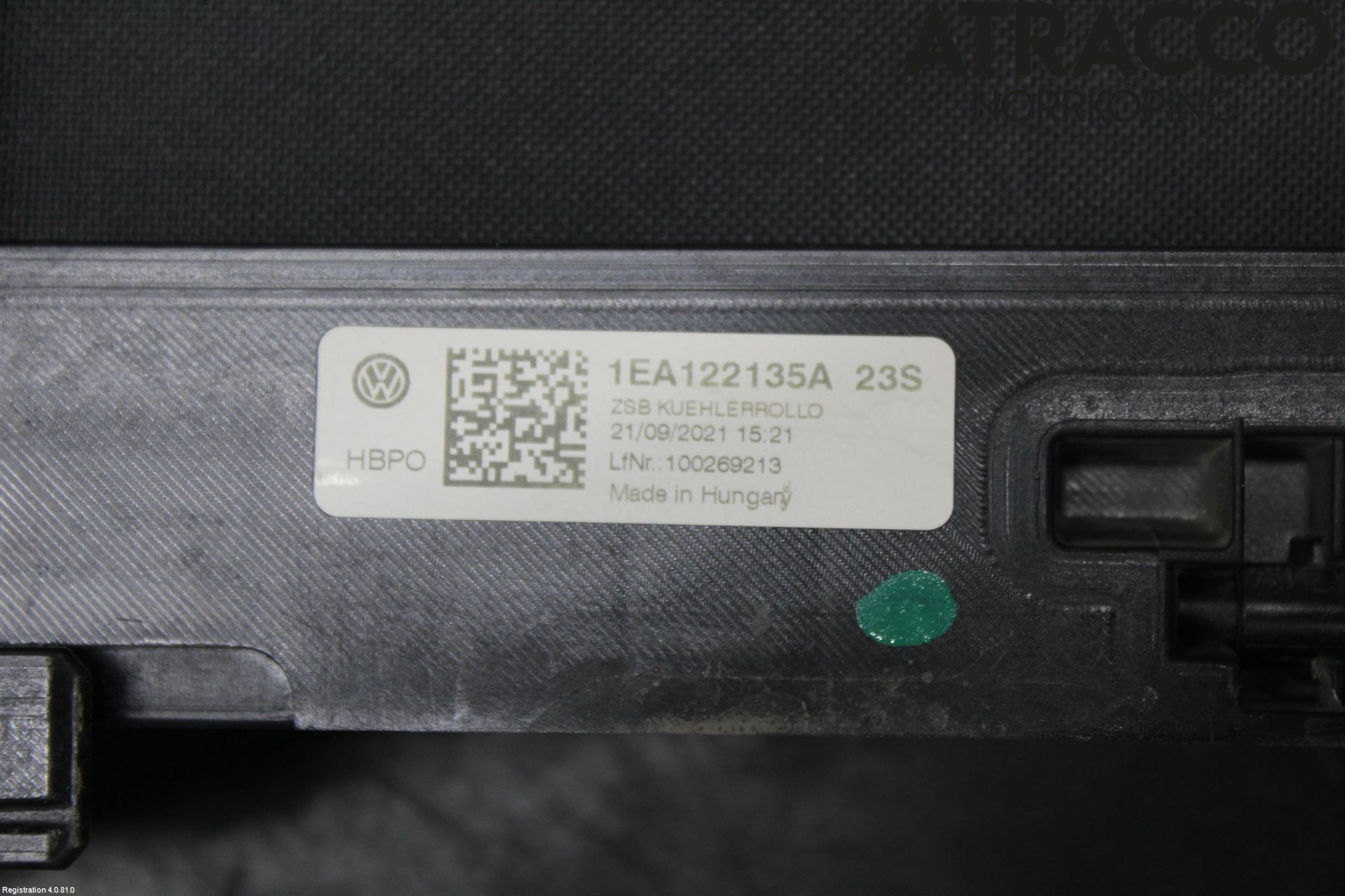 Volkswagen VW ID.4 21- Luftstyring Front