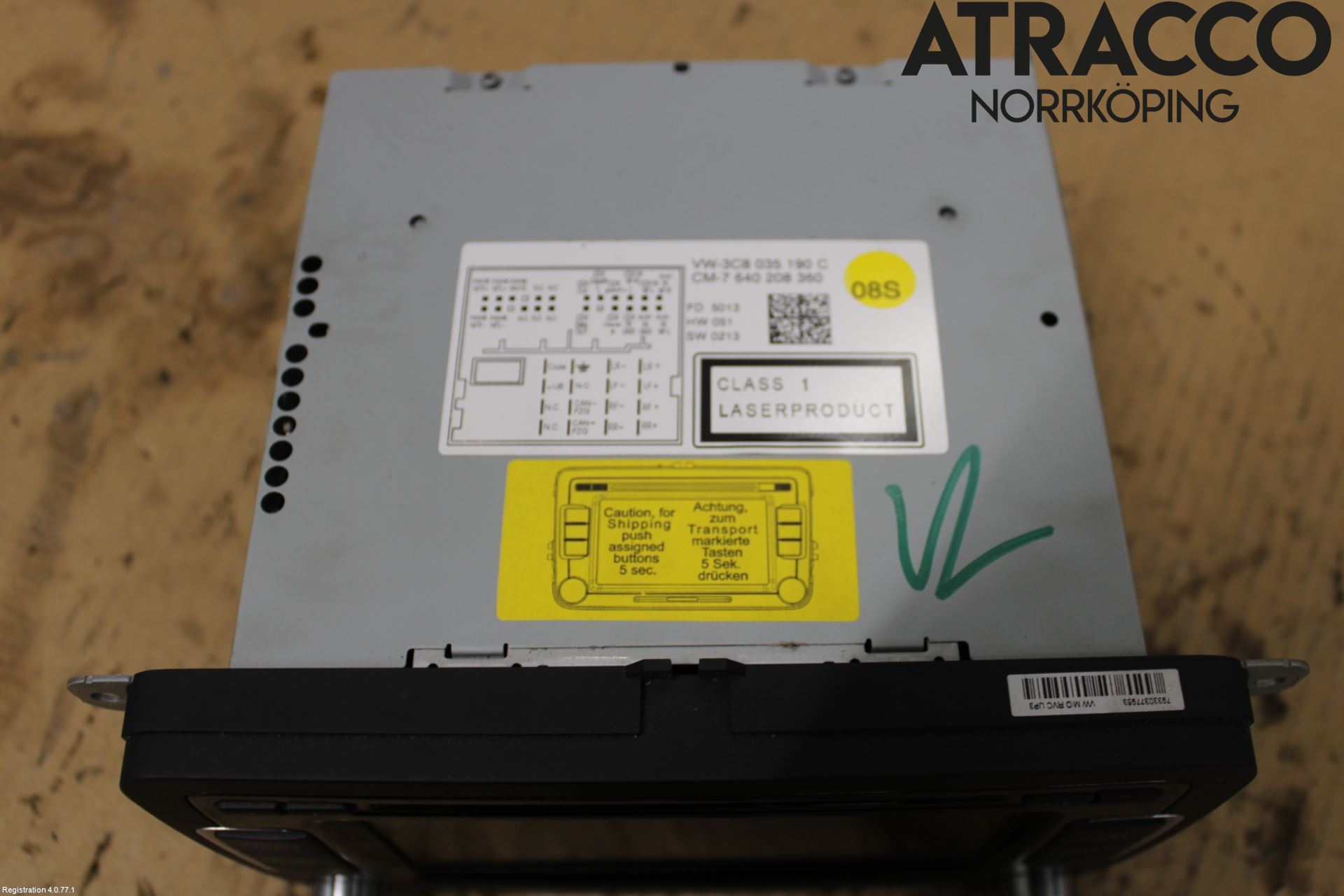 Volkswagen VW PASSAT 11-14 Stereo Radio Med Cd