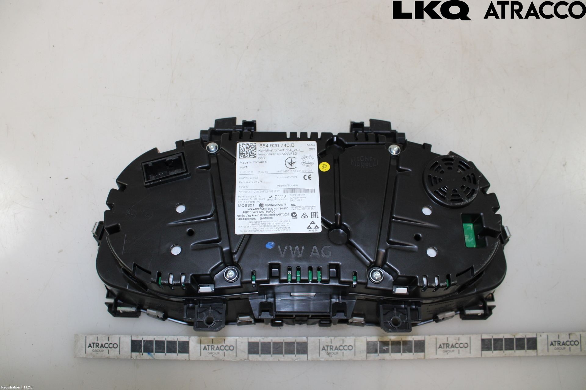 Skoda FABIA 22- Instr Kombinert
