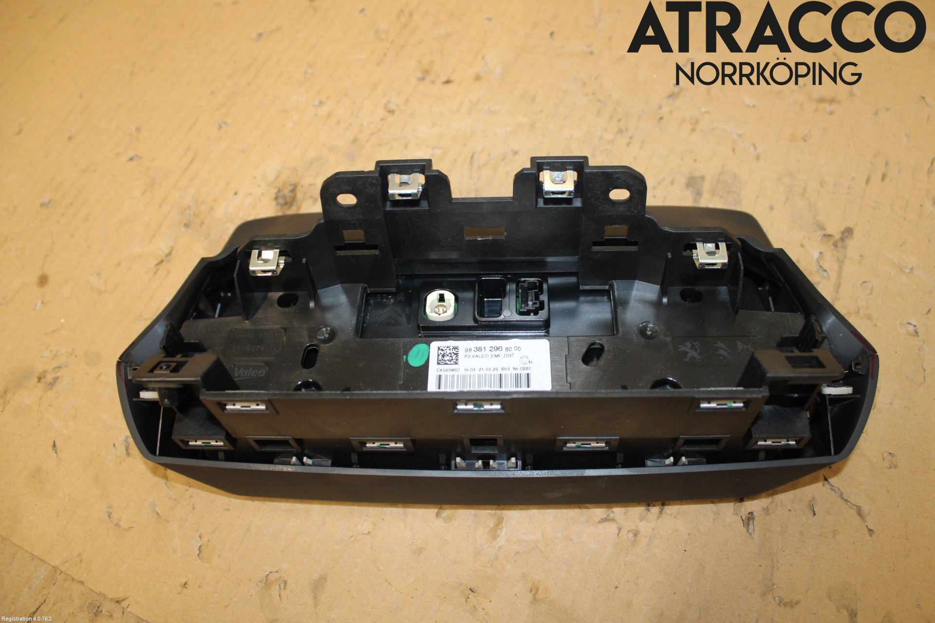 Peugeot 208/E-208 20- Instr Skjerm Dvd-Gps-Ac-Tlf
