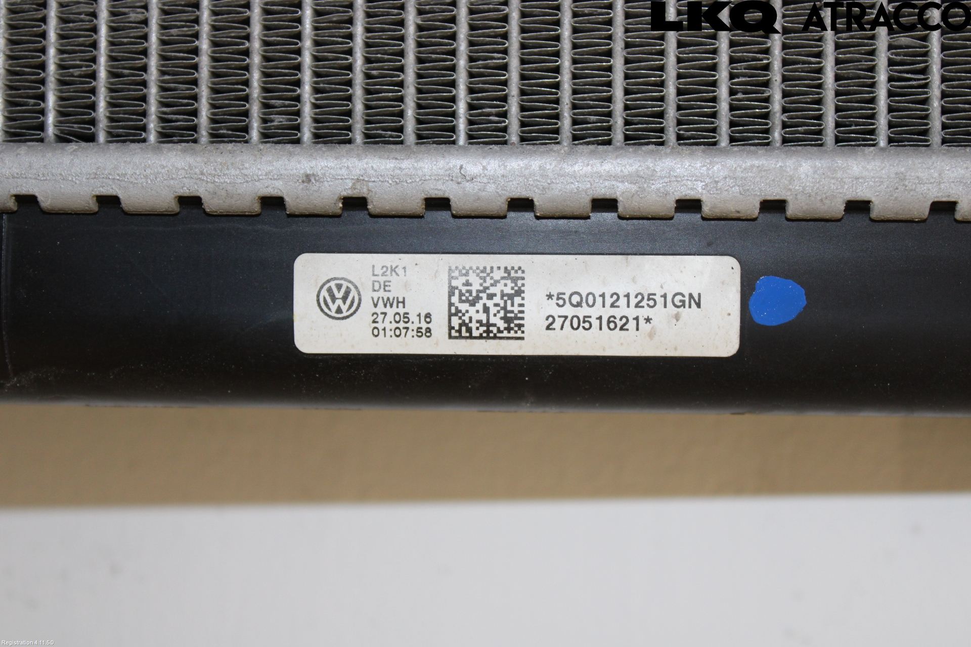 Volkswagen VW GOLF / E-GOLF VII 13-20 Radiator Automat