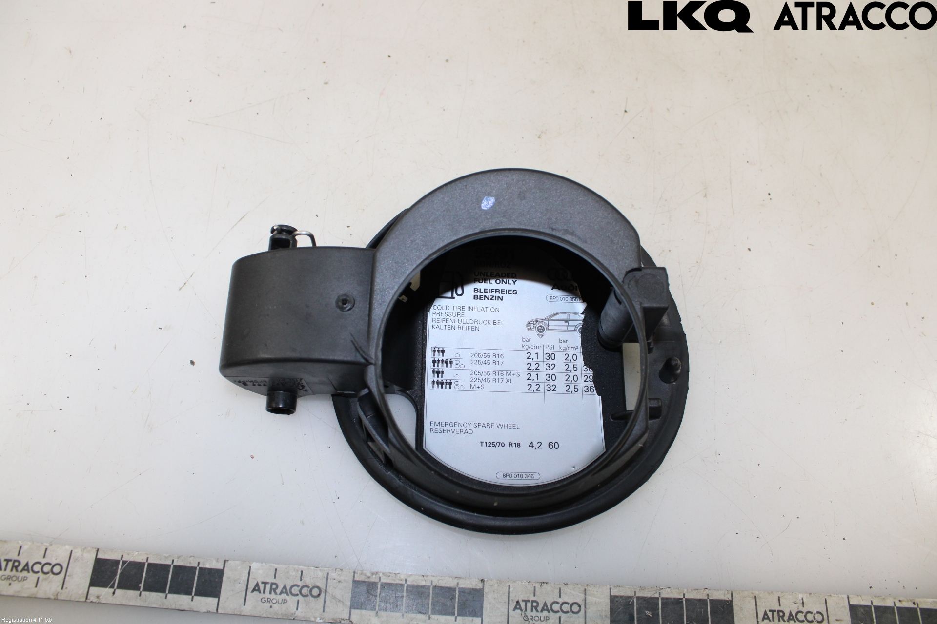 Audi A3/S3     96-03 Drivstoff Tankluke