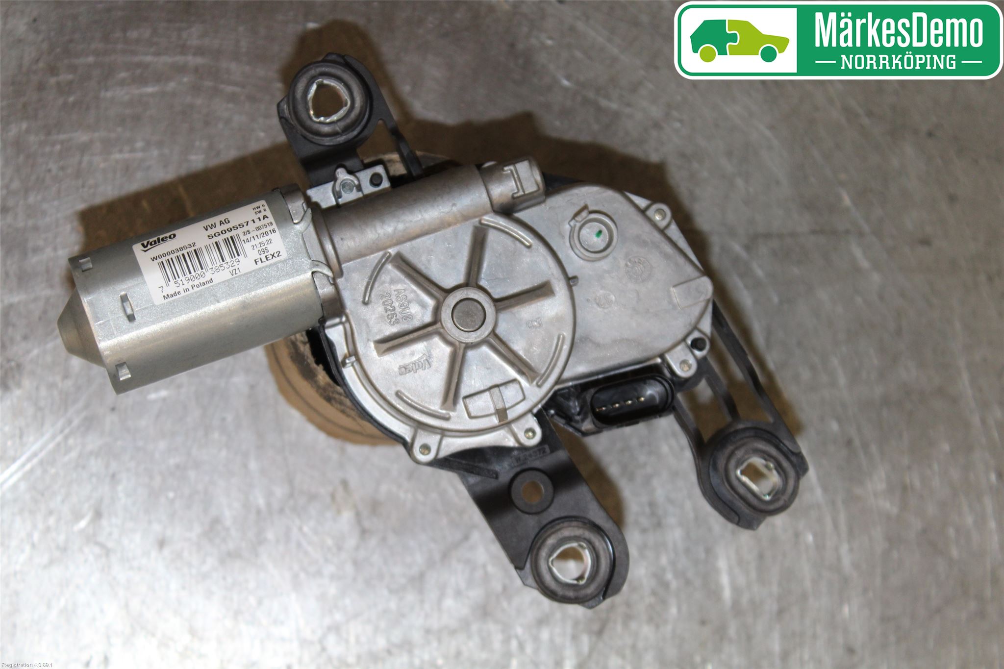 Volkswagen VW GOLF / E-GOLF VII 13-20 Viskermotor Bakluke