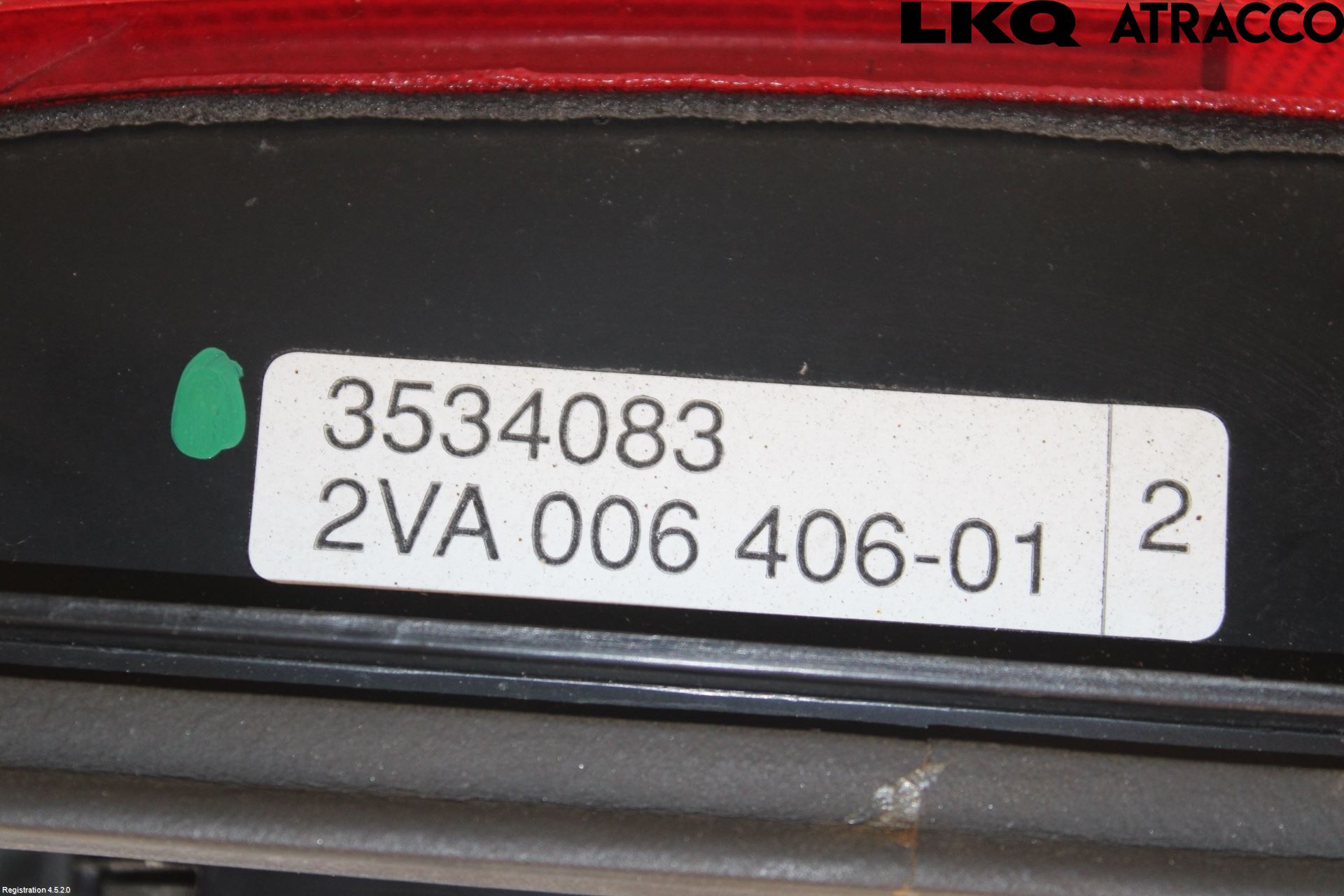 Volvo 940 91-98 Baklykt Venstre