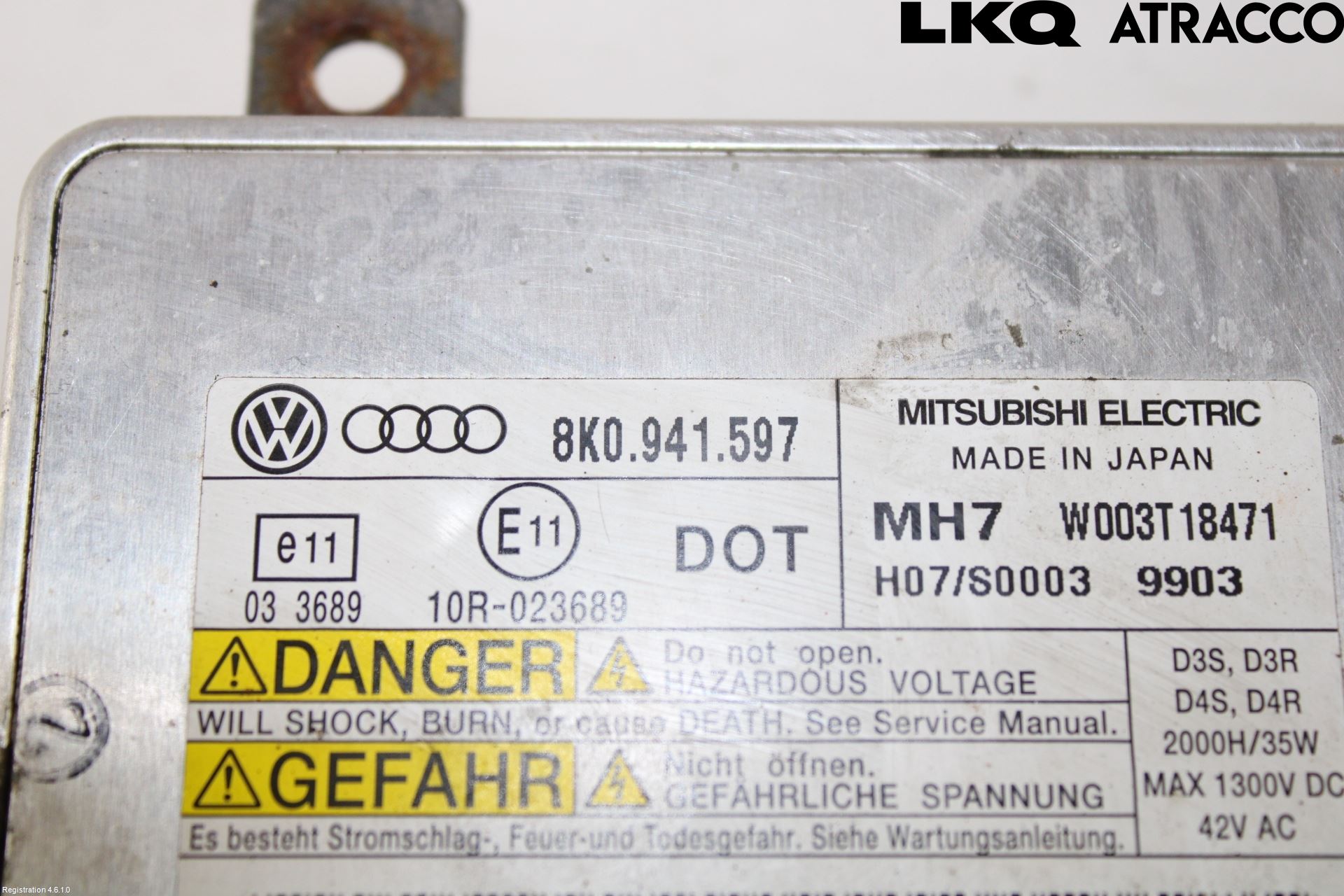 Audi A4/S4 08-11 Styreenhet Xenon