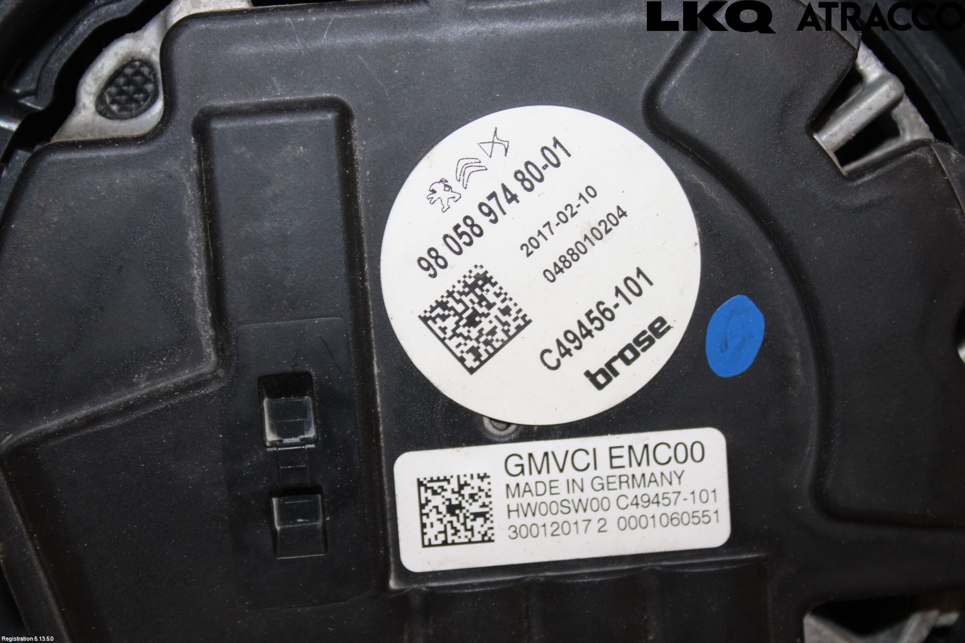 Peugeot EXPERT/E-EXPERT 17- Kjølevifte Elektrisk