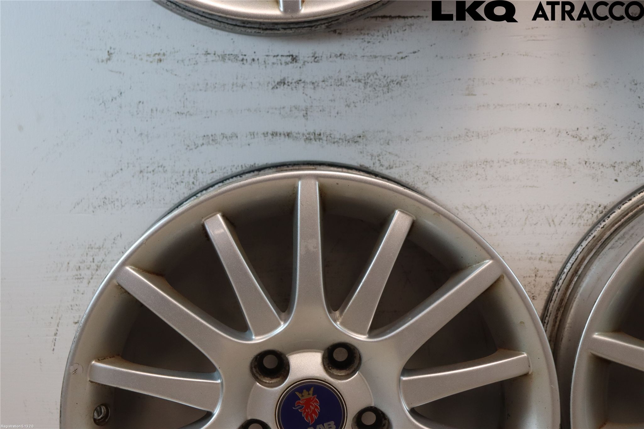 Saab 9-3 VER2/VER3 08-15 Felg Aluminium Sett 4Stk