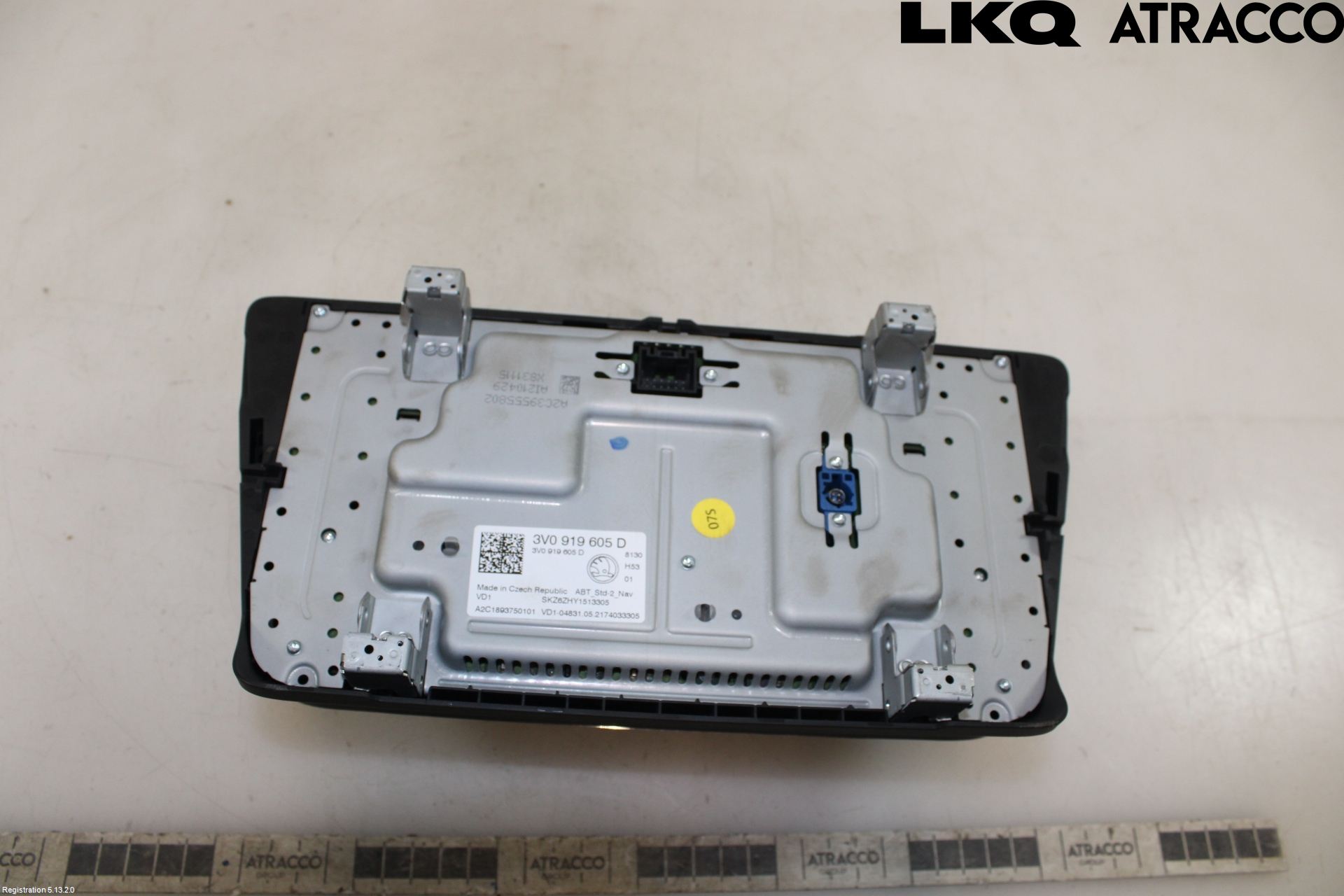 Skoda SUPERB 16-24 Multifunktionsdisplay
