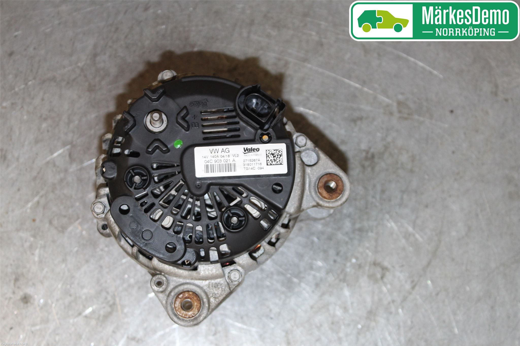 Volkswagen VW GOLF / E-GOLF VII 13-20 Dynamo