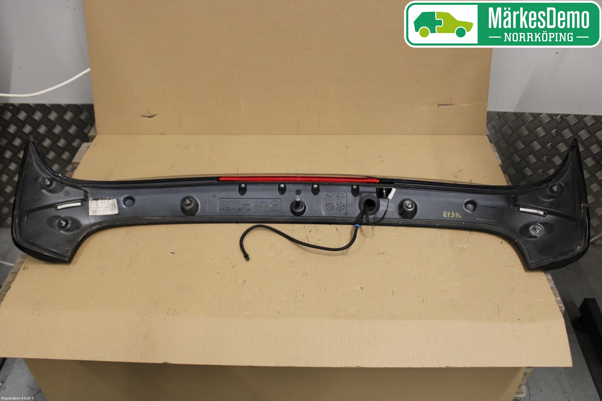 Hyundai TUCSON 05- Spoiler Bakluke