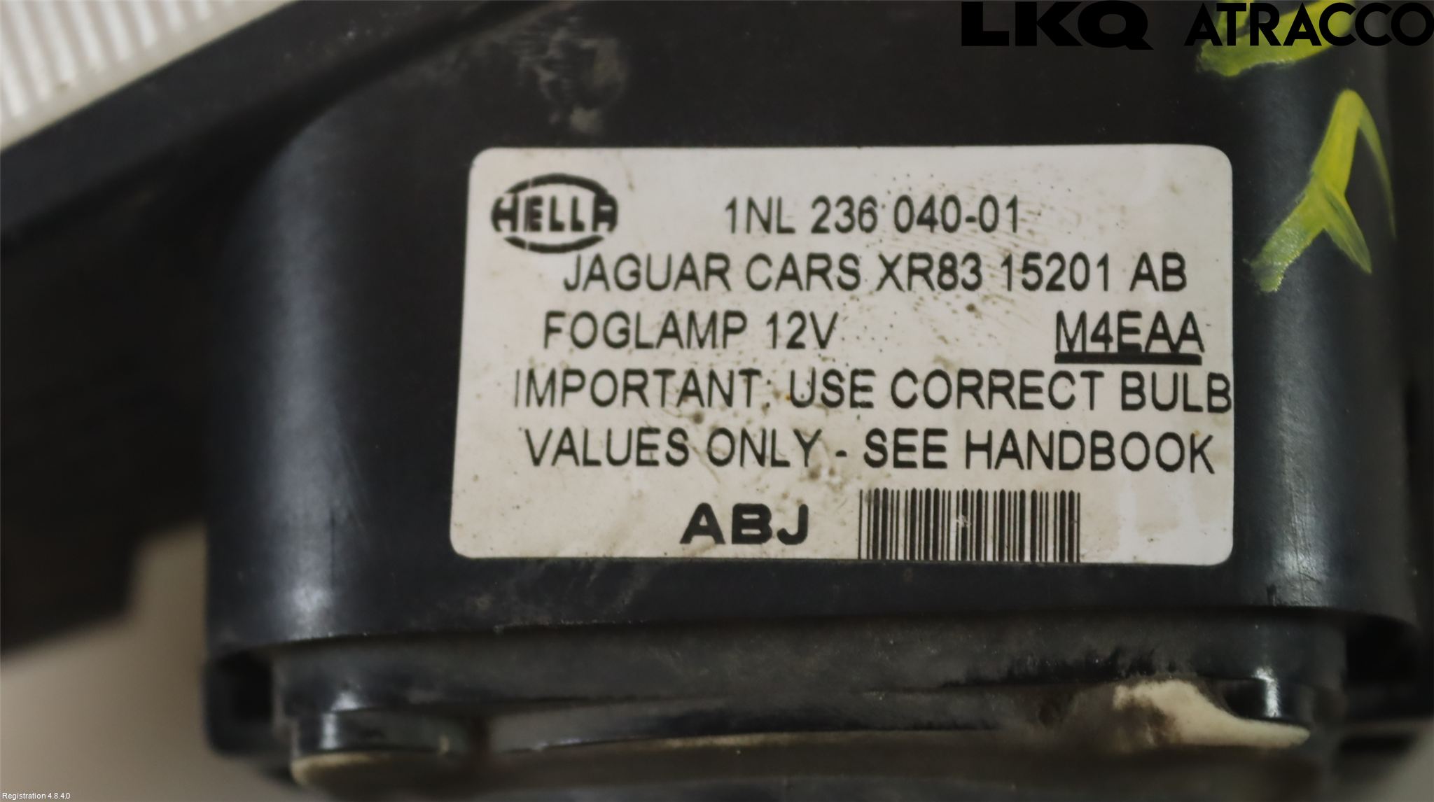 Jaguar XJ X350        03-09 Frontlykt-Kurve-Tåkelys