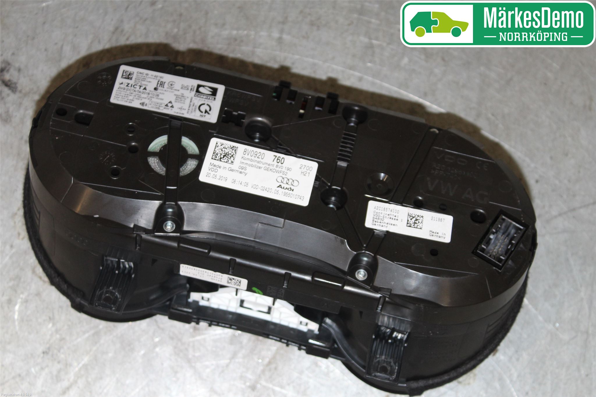 Audi A3/S3 8V 13-20 Instr Kombinert