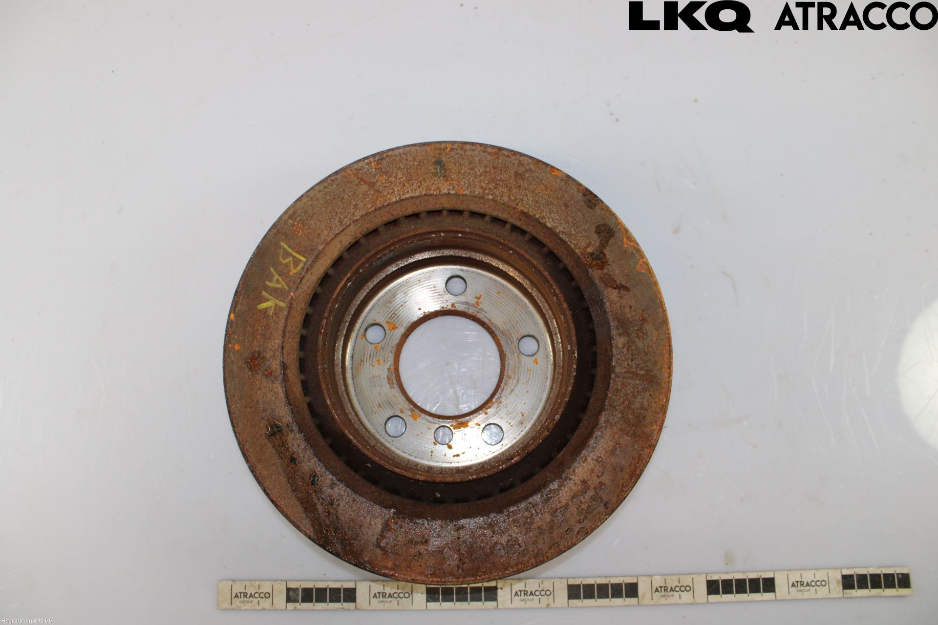 BMW 1 F20/F21 11-19 Bremseskive Bak