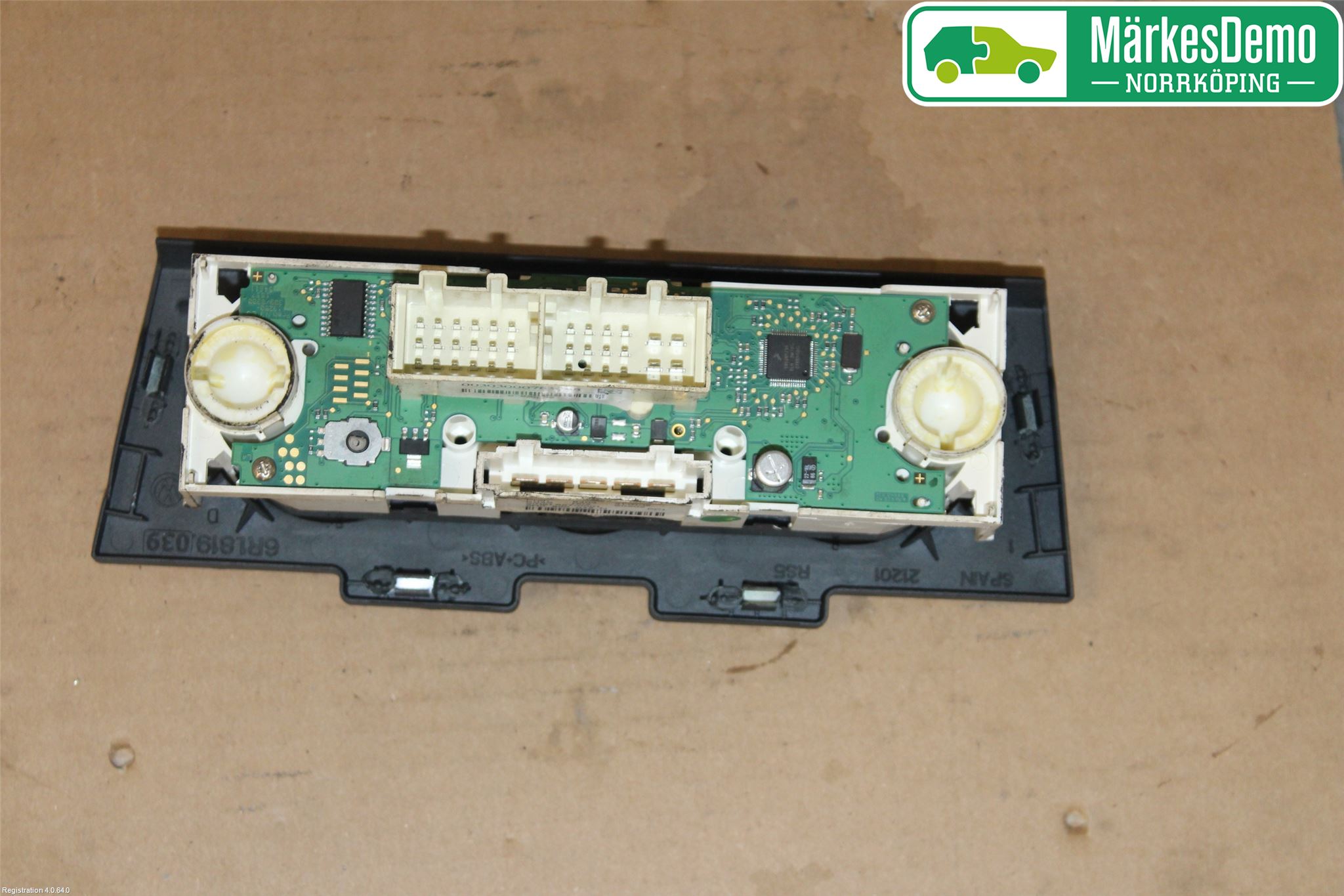 Volkswagen VW POLO 10-17 Varmeapparat Panel(Regulering)