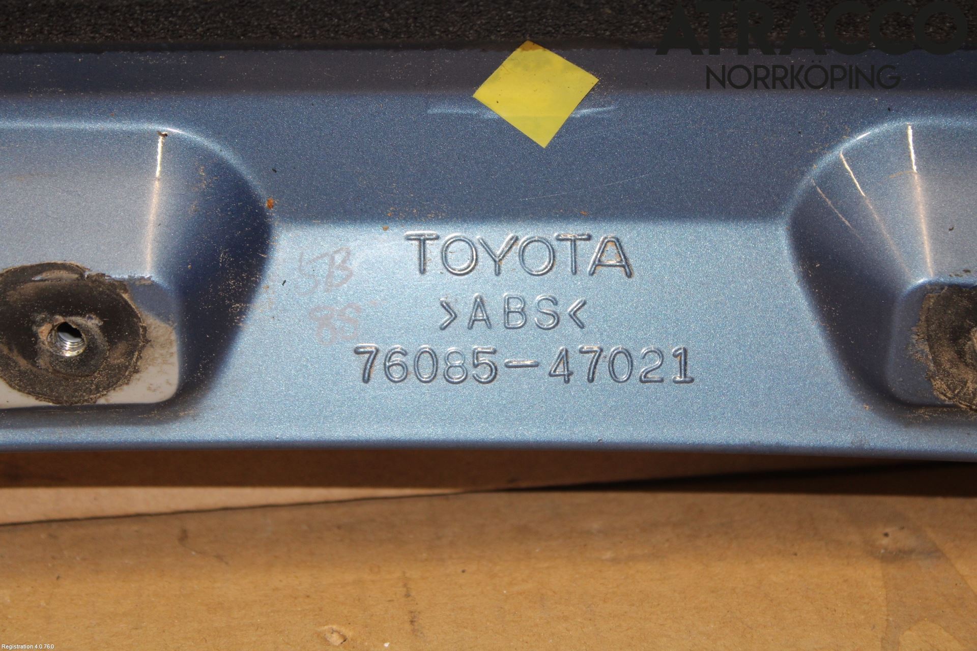Toyota PRIUS NWH20 04-08 Spoiler Bakluke