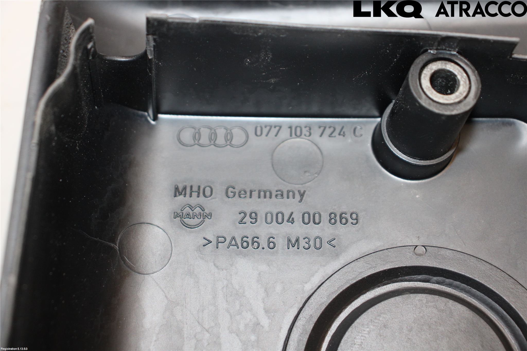 Audi A8/S8 4D 94-02 Motor Deksel Over Motor