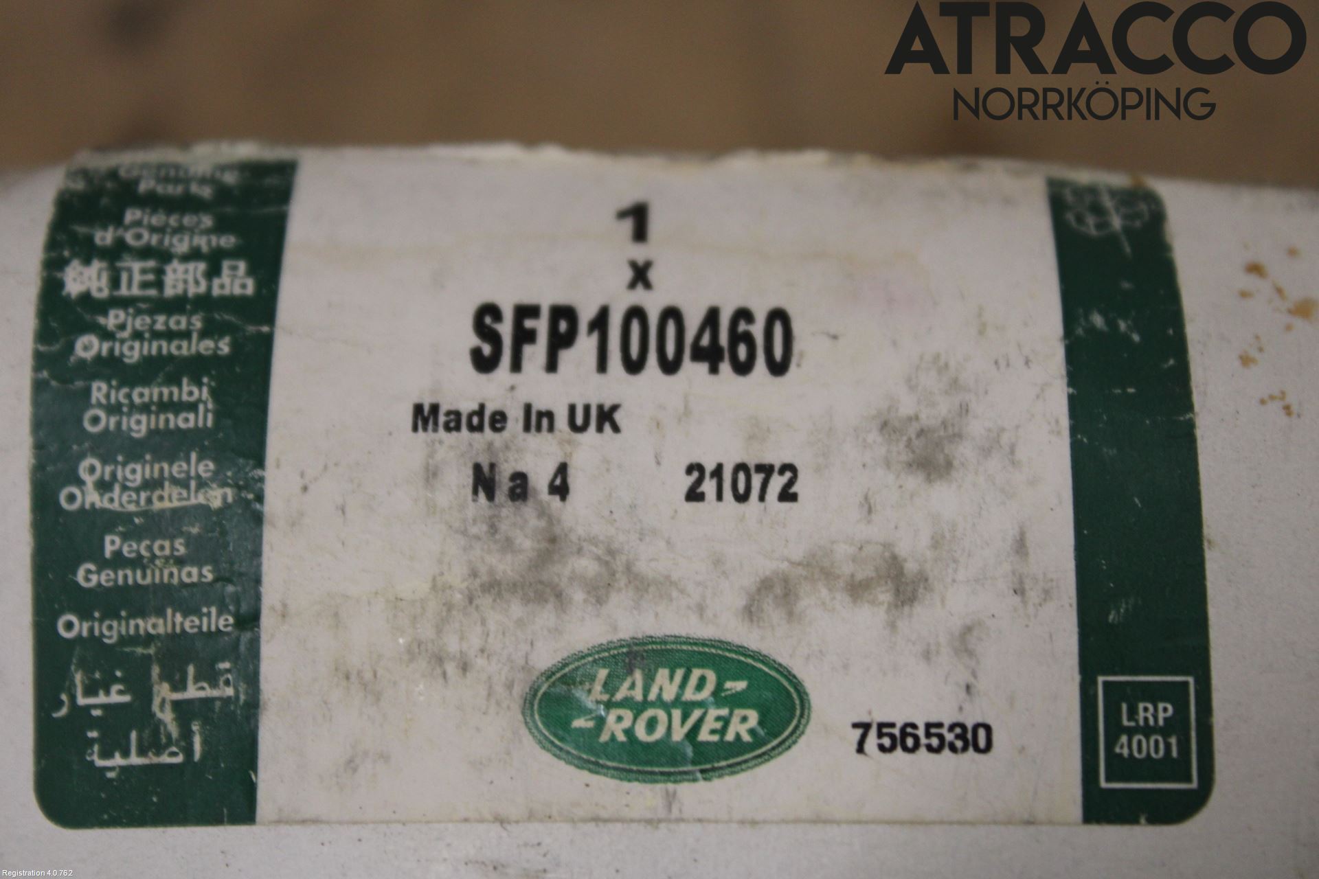 Landrover LAND ROVER RANGEROVER 94-01 Bremsebelegg Foran