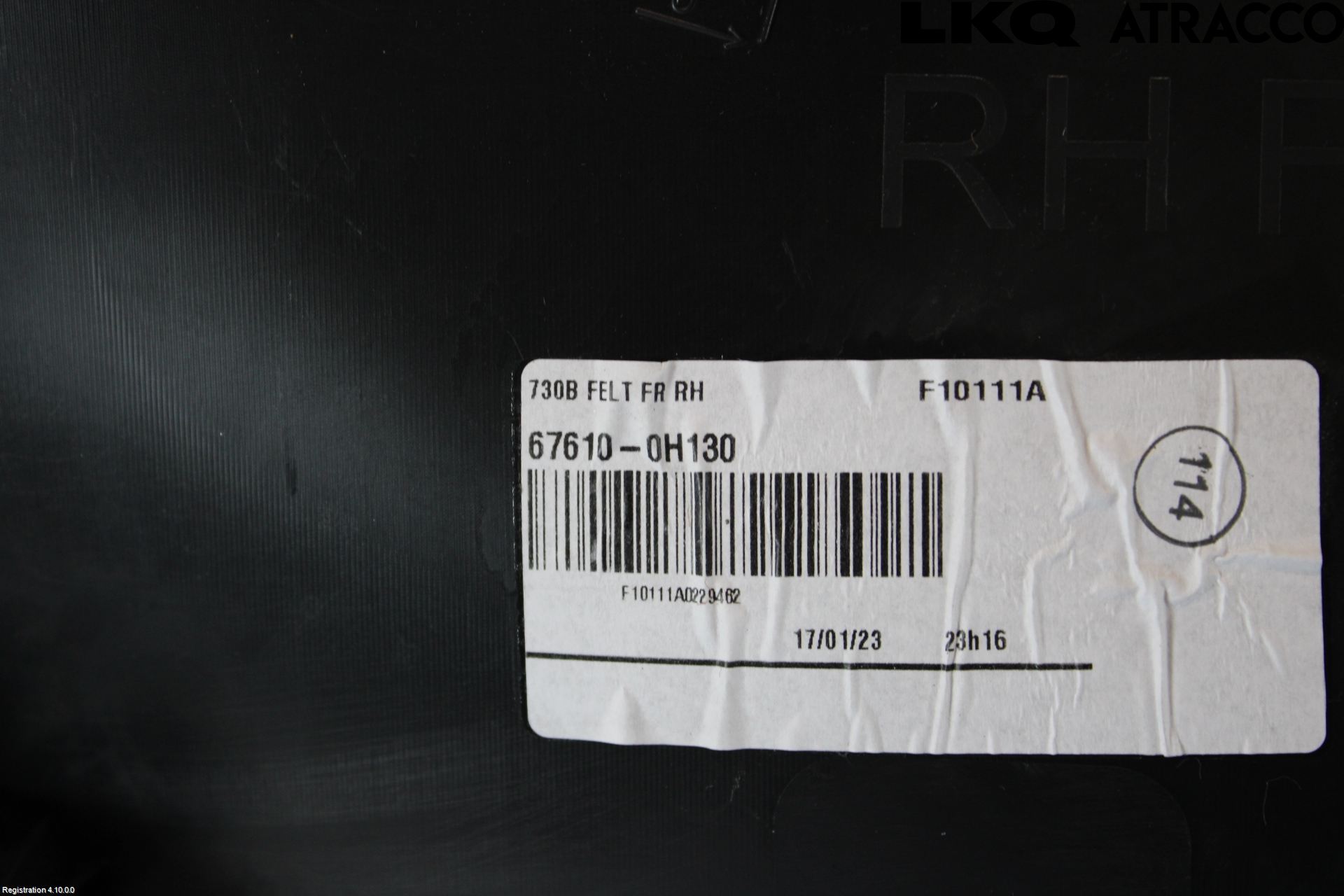 Toyota AYGO X AB70 22- Innr Dørtrekk Høyre