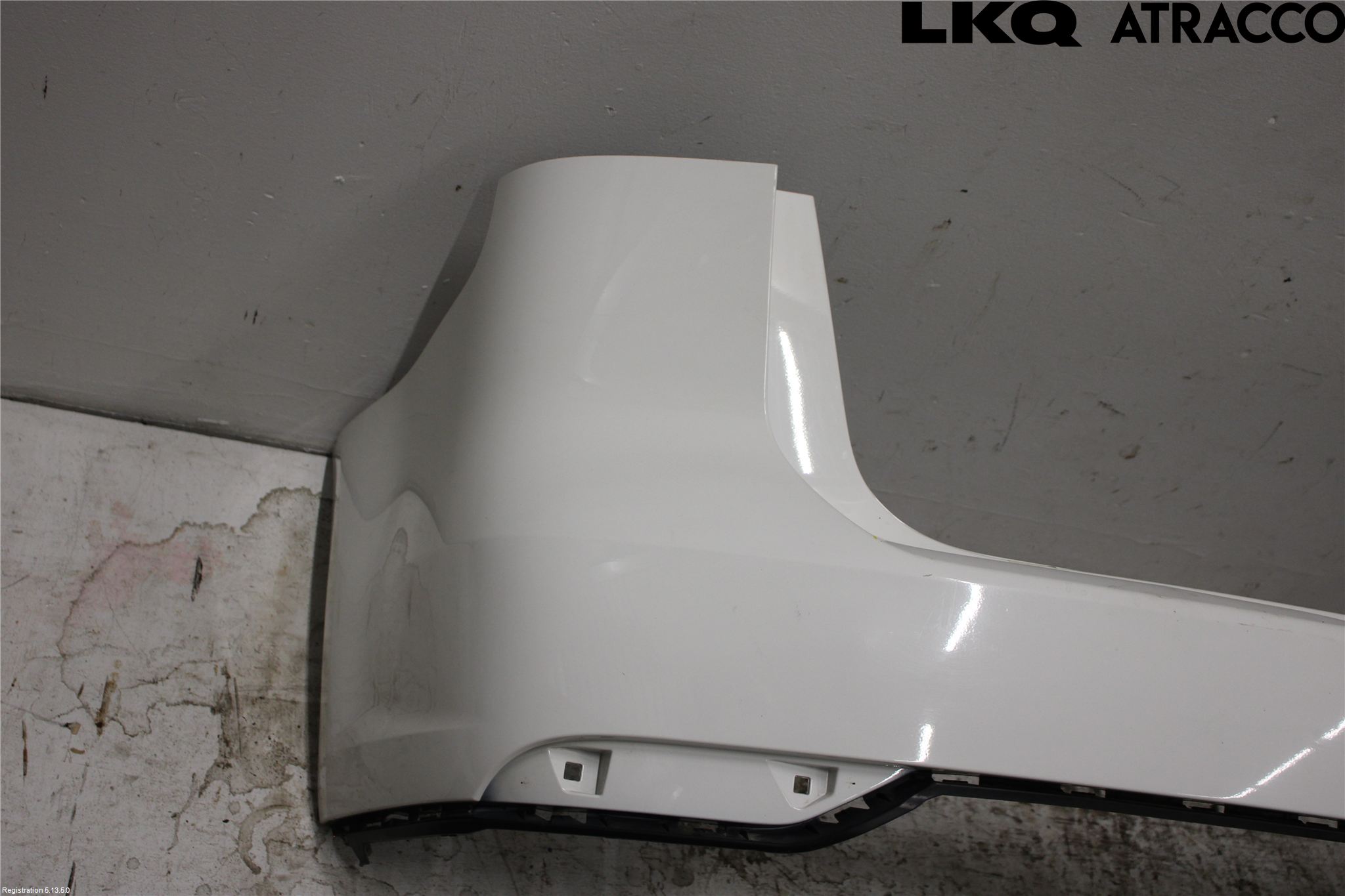 Volkswagen VW TOURAN 10-15 Støtfanger Bak Overtrekk