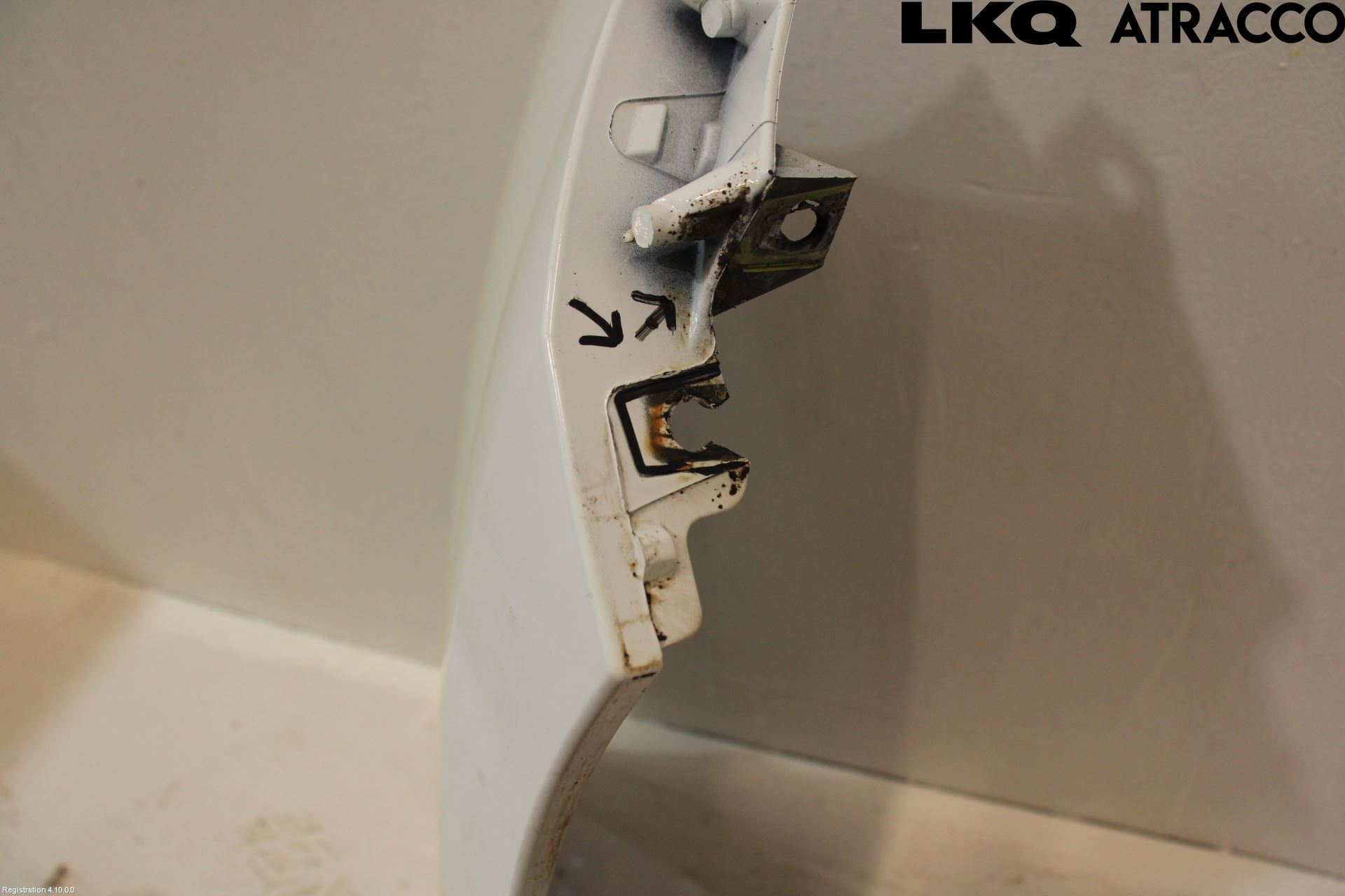 Renault TWINGO II 07-16 Skjerm Foran Venstre