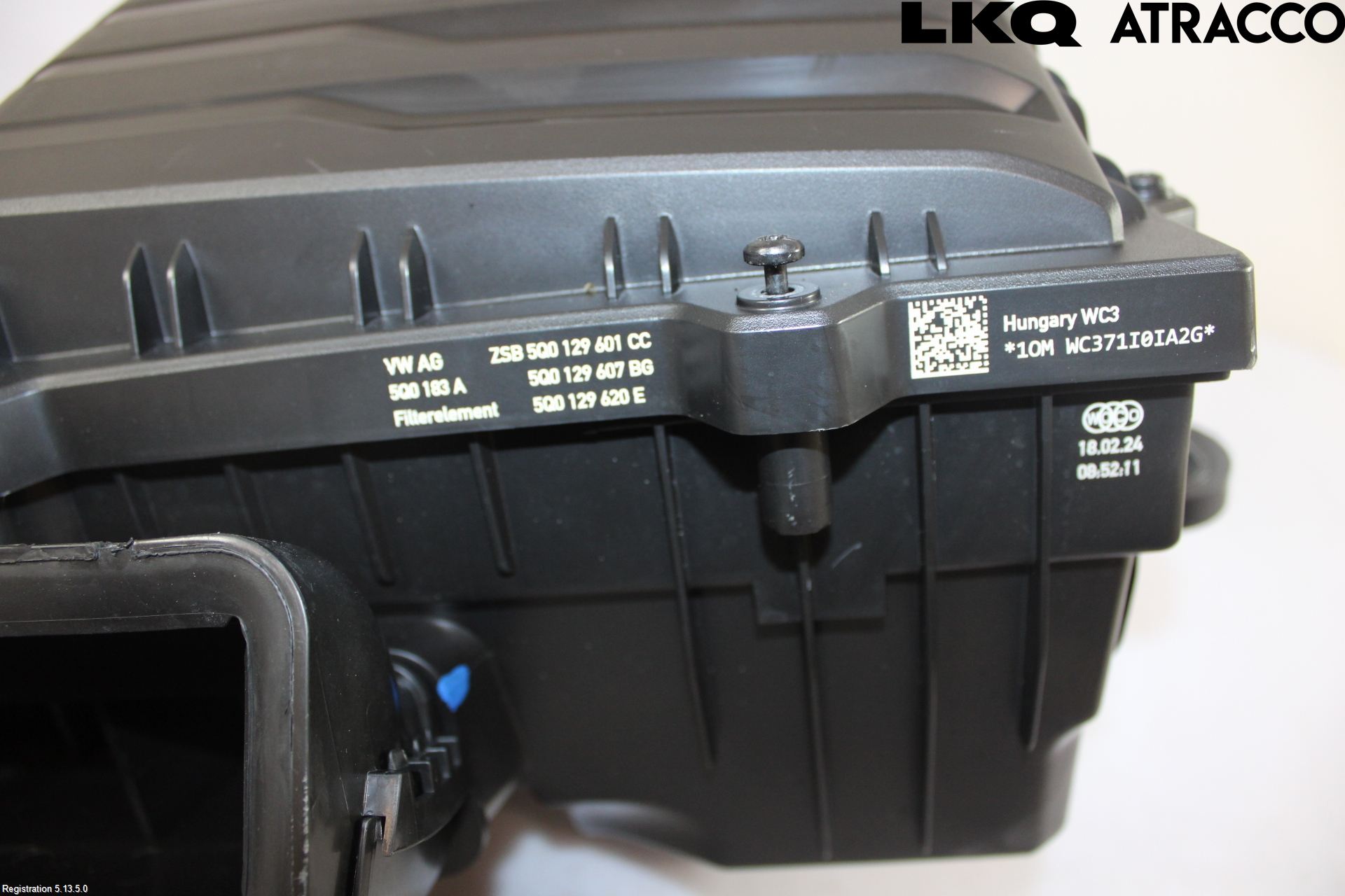Volkswagen VW PASSAT 24- Luftfilter Boks