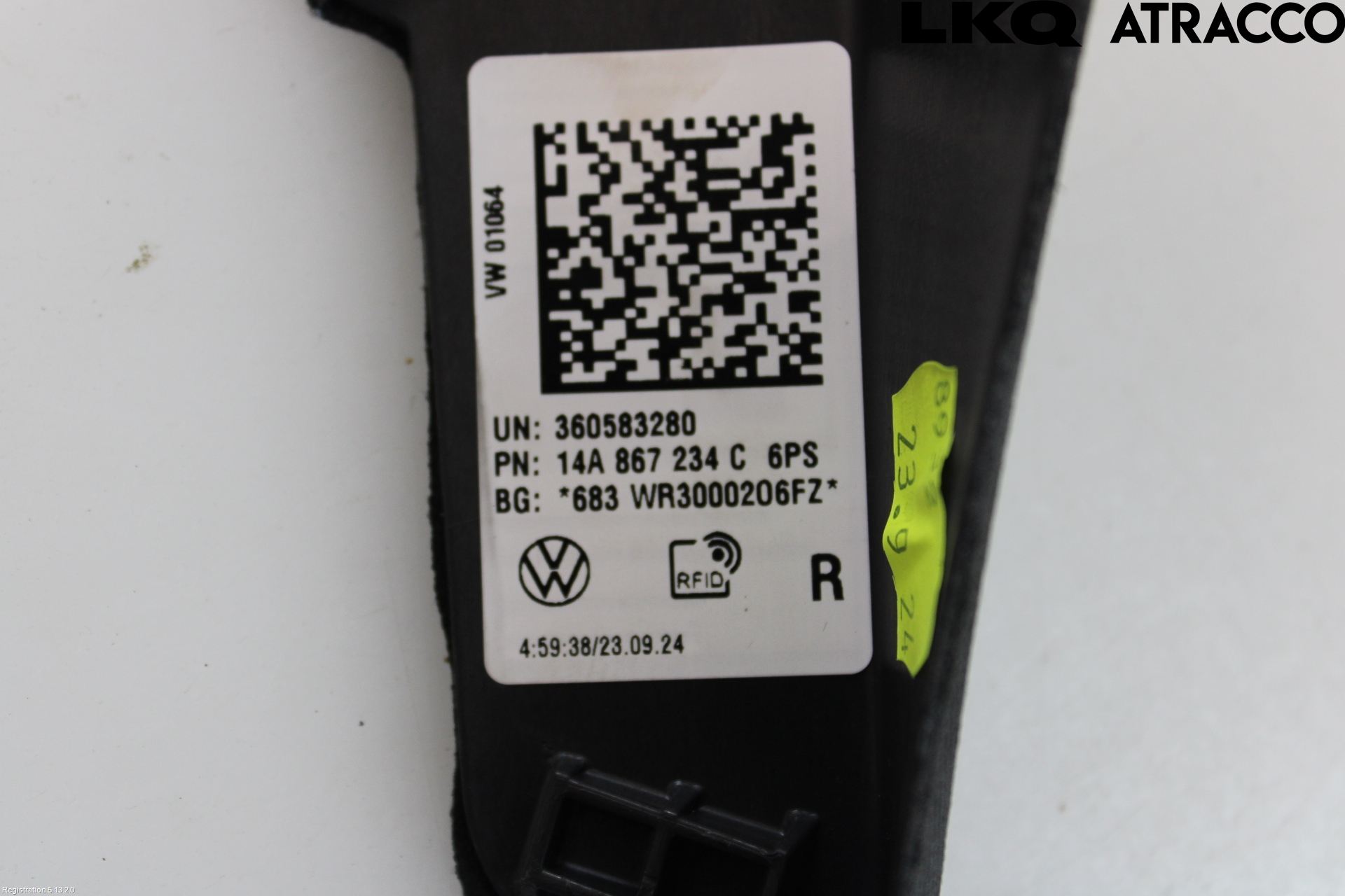 Volkswagen VW ID.7/TOURER 24- Innr Deksel A-B-C Stolpe