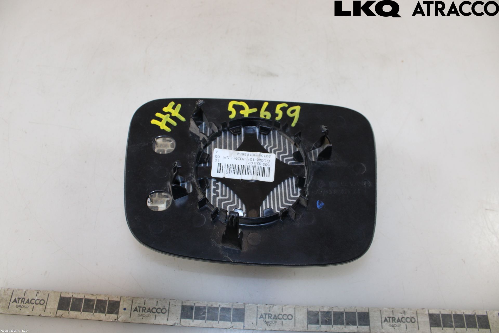Volkswagen VW CADDY 11-15 Speil Glass H