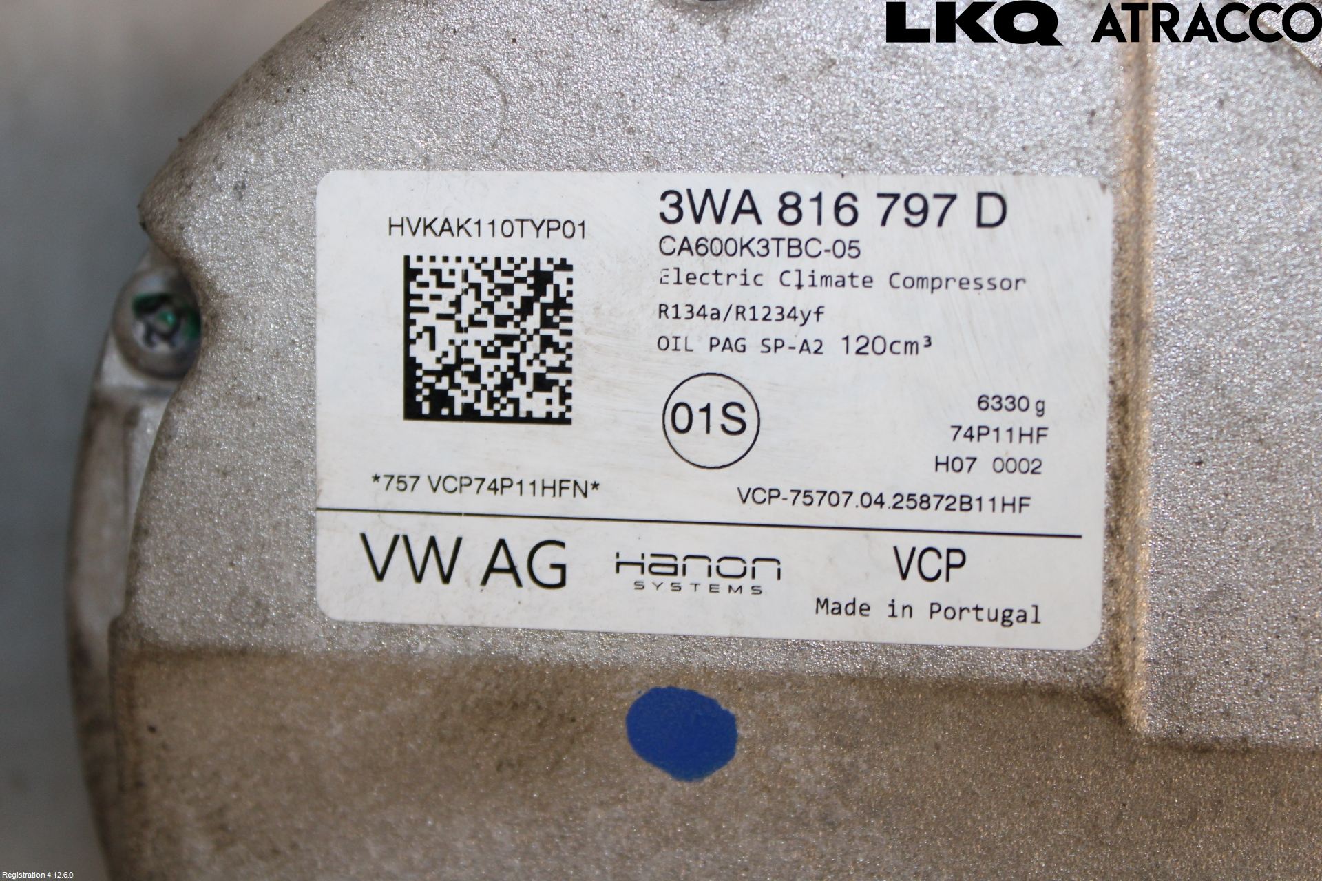 Audi A3/S3 8Y 21- Varme Ac Kompressor