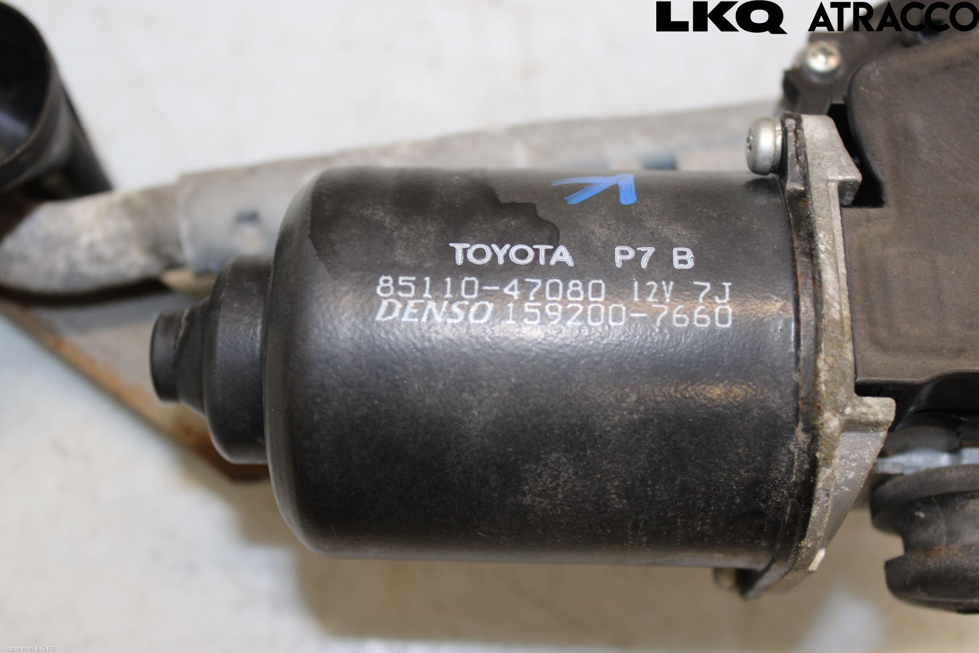 Toyota PRIUS NWH20 04-08 Viskeroverføring Frontrute