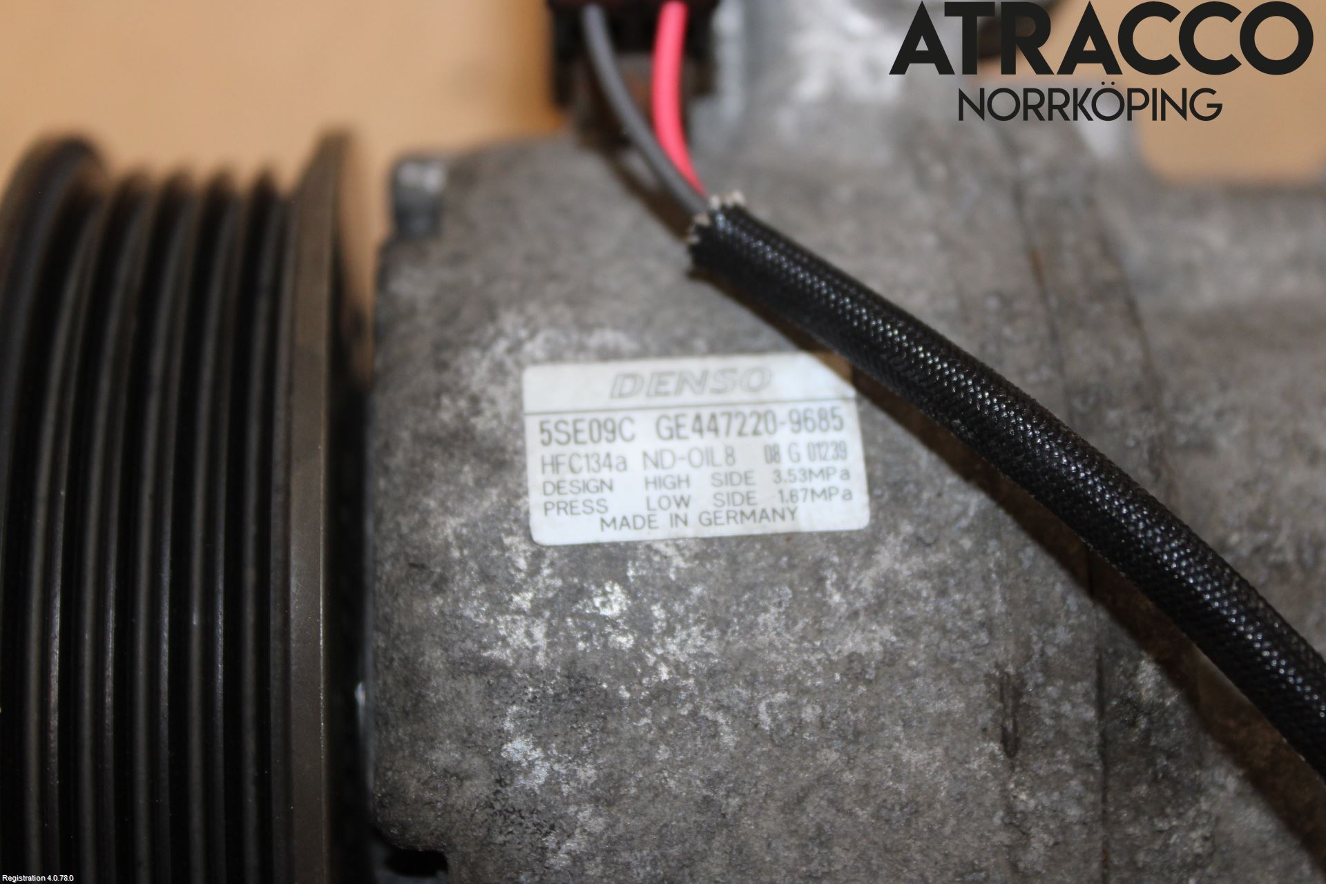 Smart FORFOUR 04-06 Varme Ac Kompressor