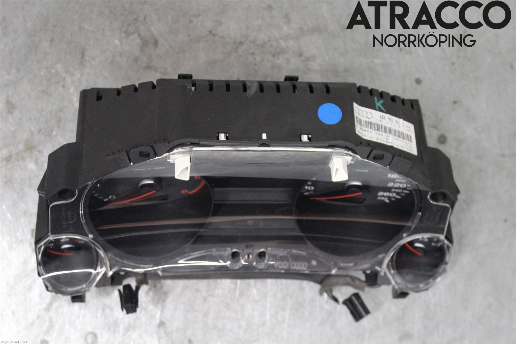 Audi A8/S8 4E  02-09 Instr Kombinert