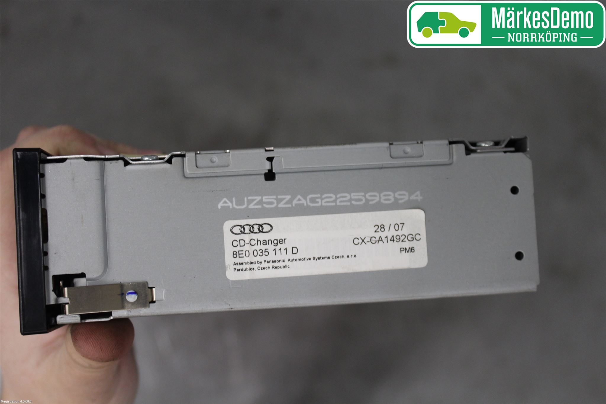 Audi A4/S4 05-07 Stereo Cd Veksler