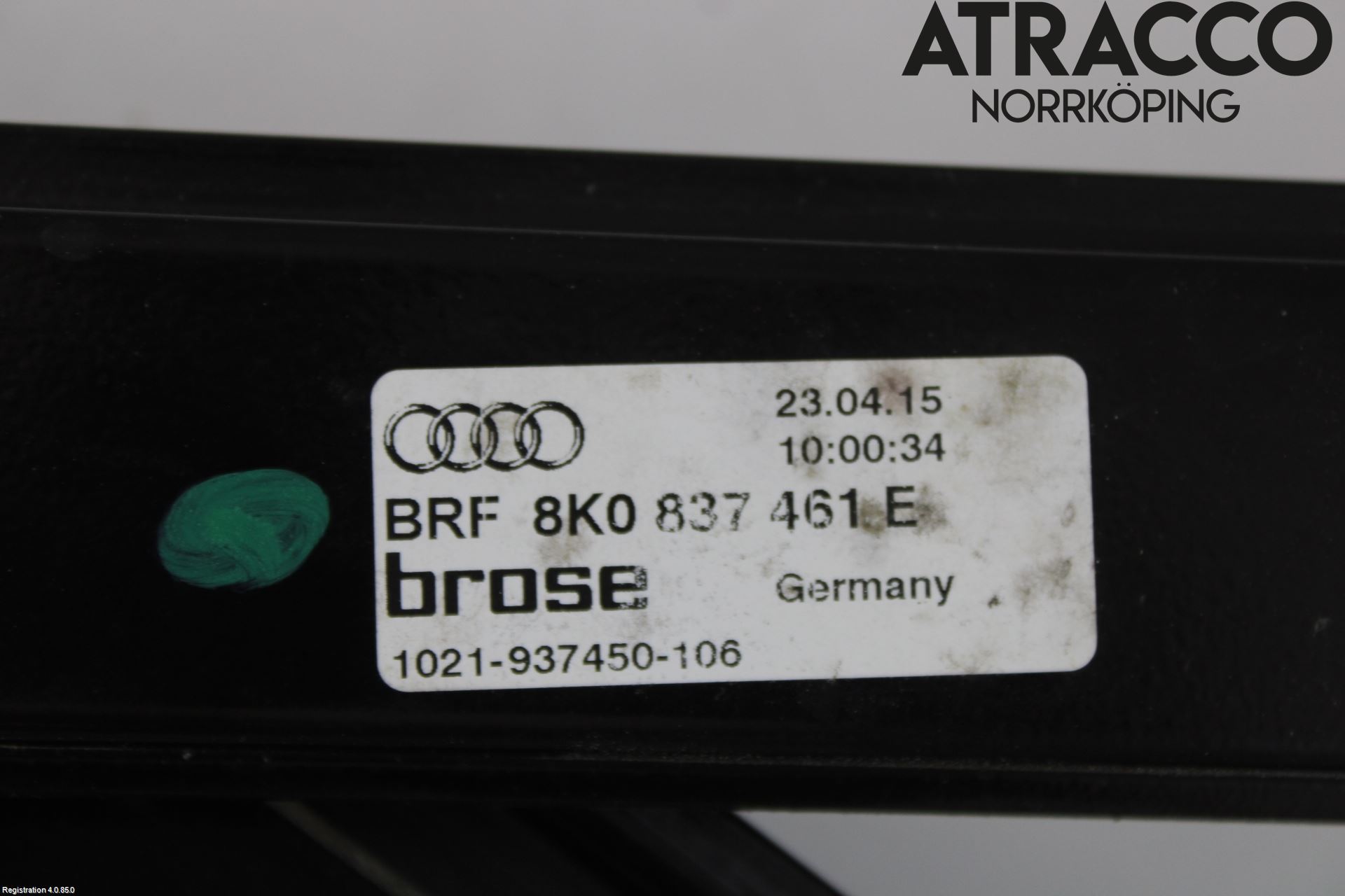 Audi A4 12-15 Vindusheis El Komp