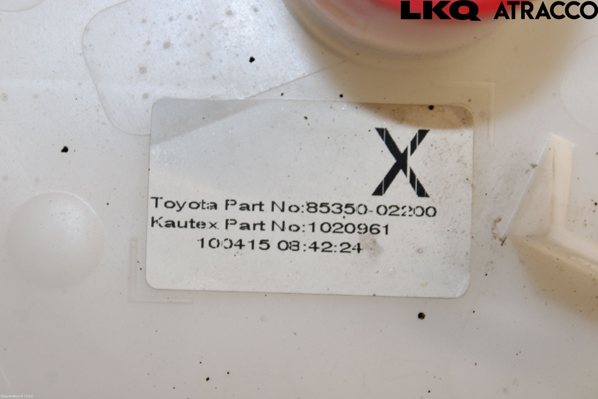 Toyota AURIS 13-19 Spylerbeholder Frontrute-Lykte