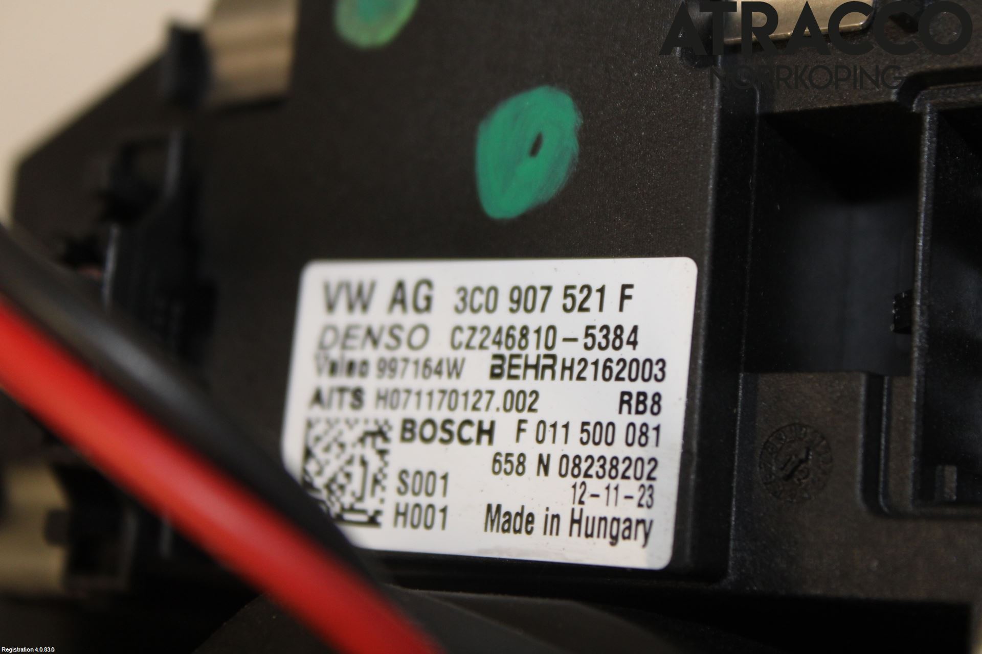 Skoda OCTAVIA (1Z) 05-13 Varmeapparat Viftemotstand