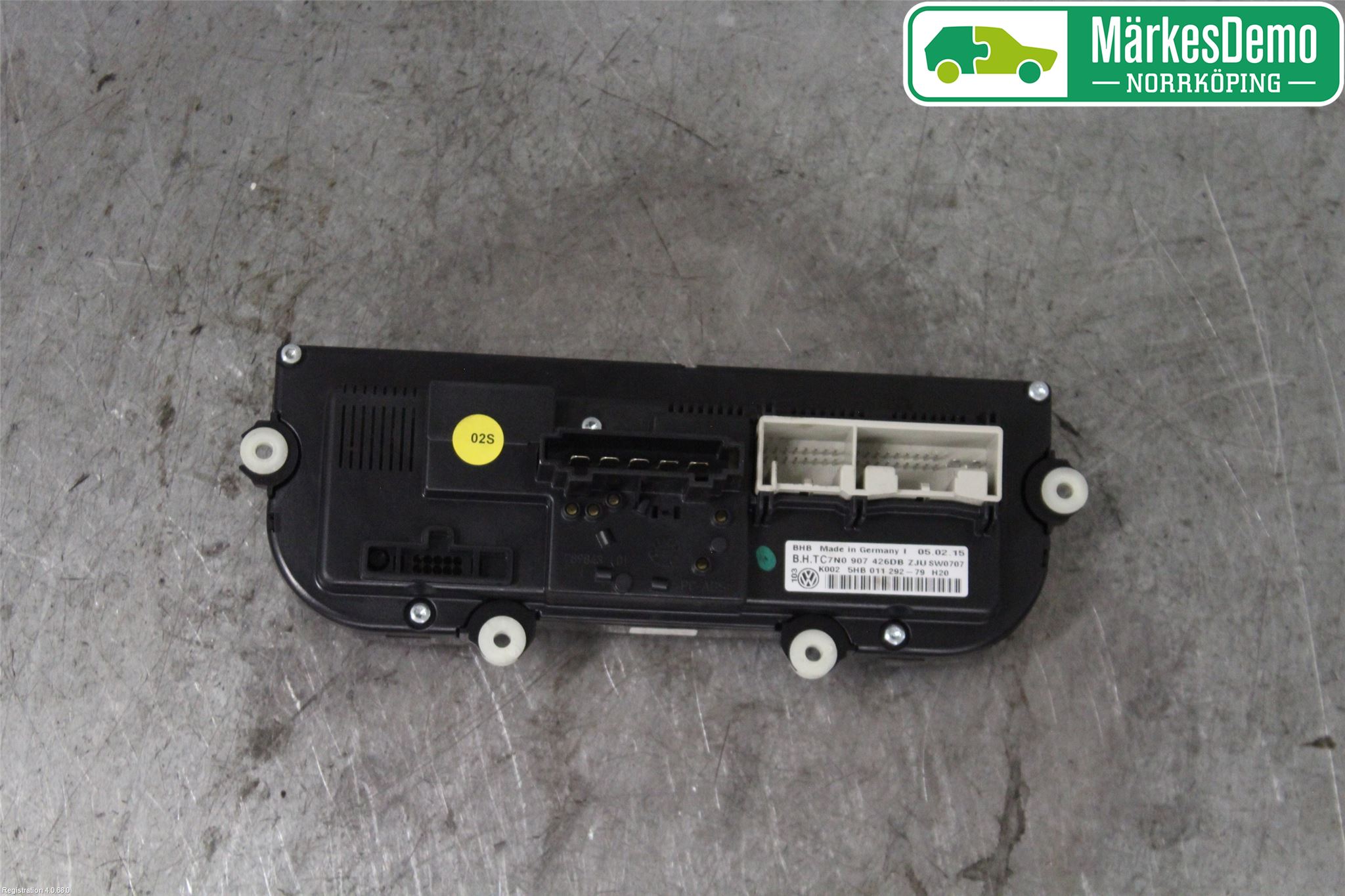 Volkswagen VW CADDY 11-15 Varmeapparat Panel(Regulering)