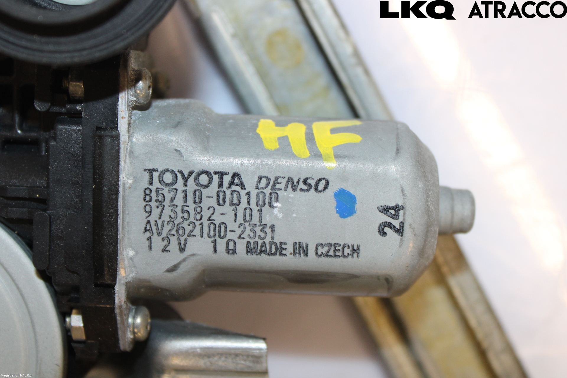 Toyota YARIS XP130 12-14 Vindusheis El Komp