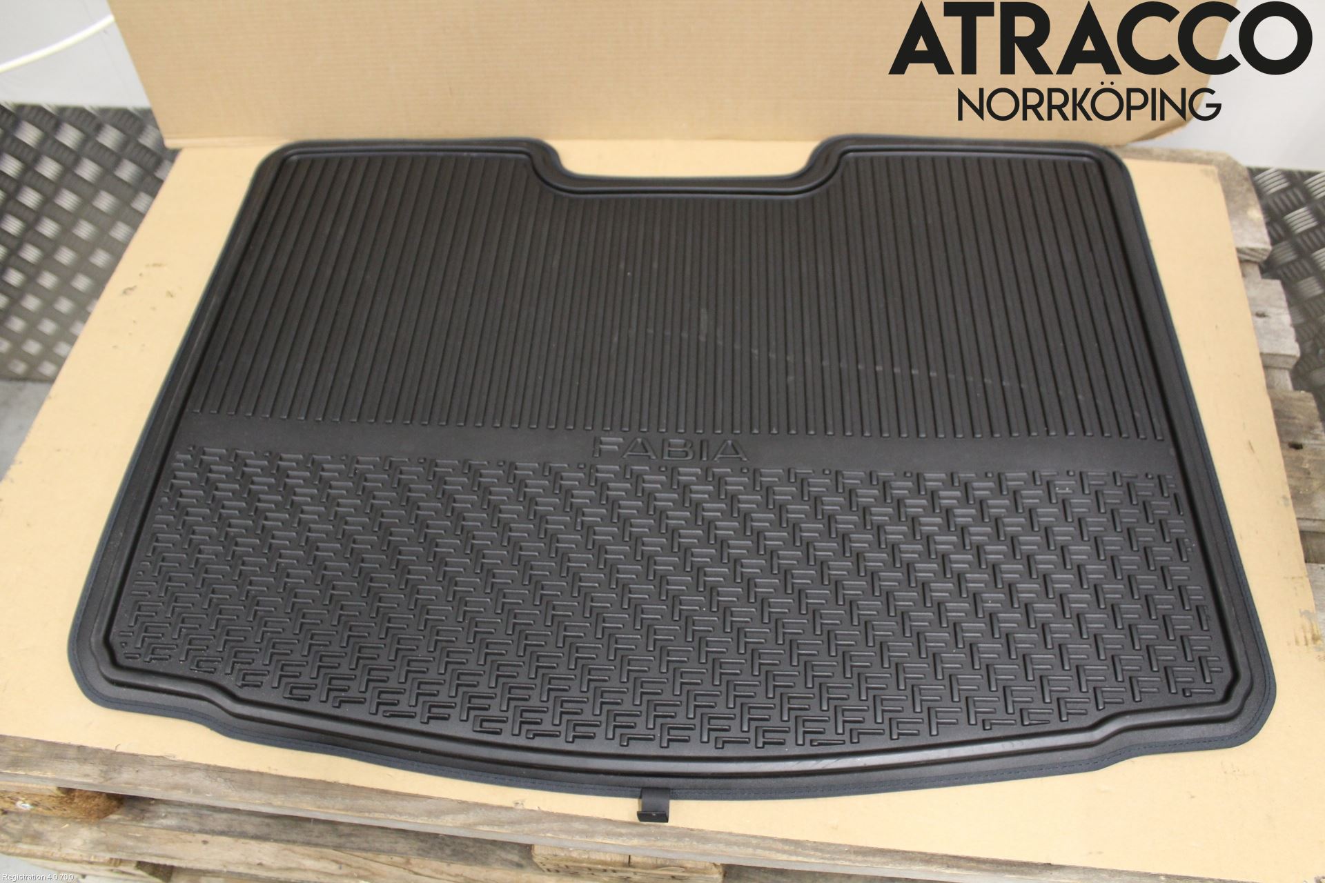 Skoda FABIA 15-21 Innr Matte Bagasjerom